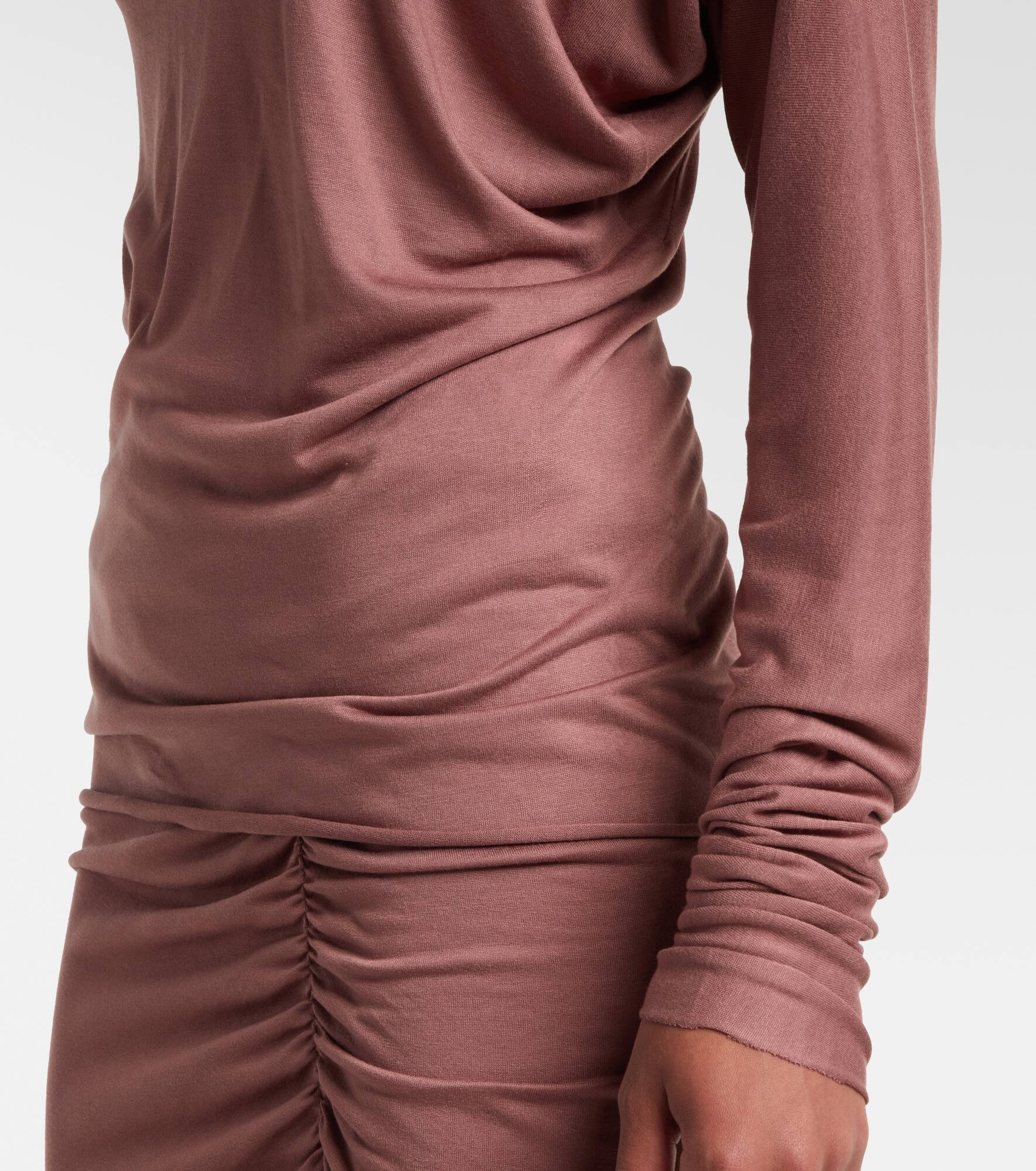 Diana one-shoulder jersey top - 5