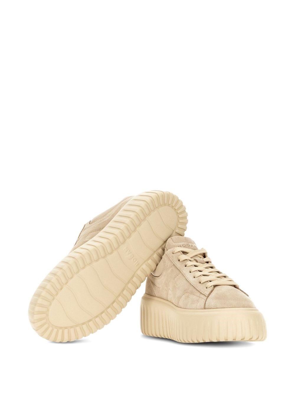 H-Stripes leather sneakers - 3