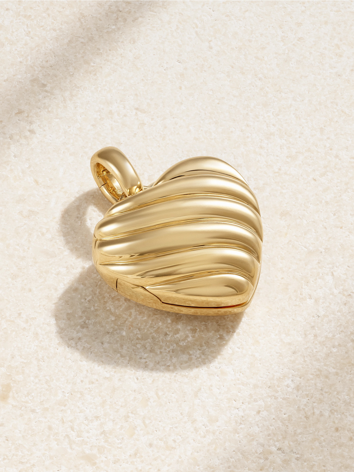 Amulets Sculpted Cable 18-karat Gold Pendant - 1