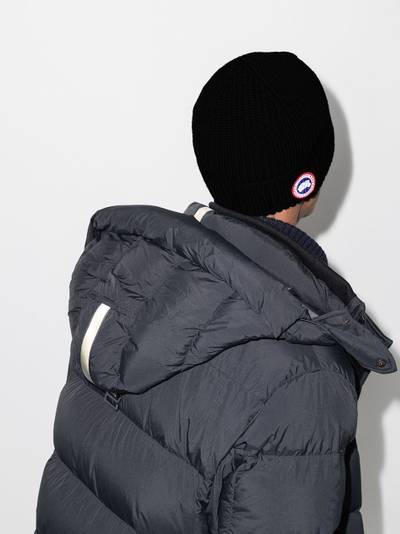 Canada Goose Arctic Disc ribbed-knit beanie outlook