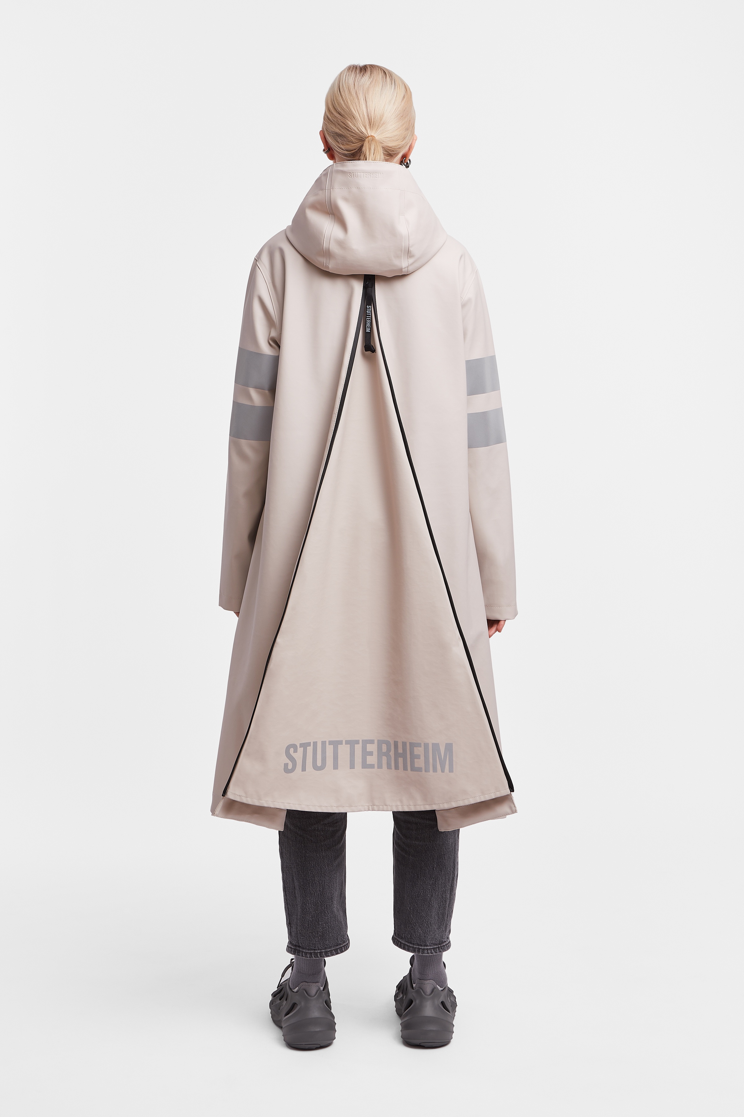 Norrbro Bike Raincoat Light Sand - 4
