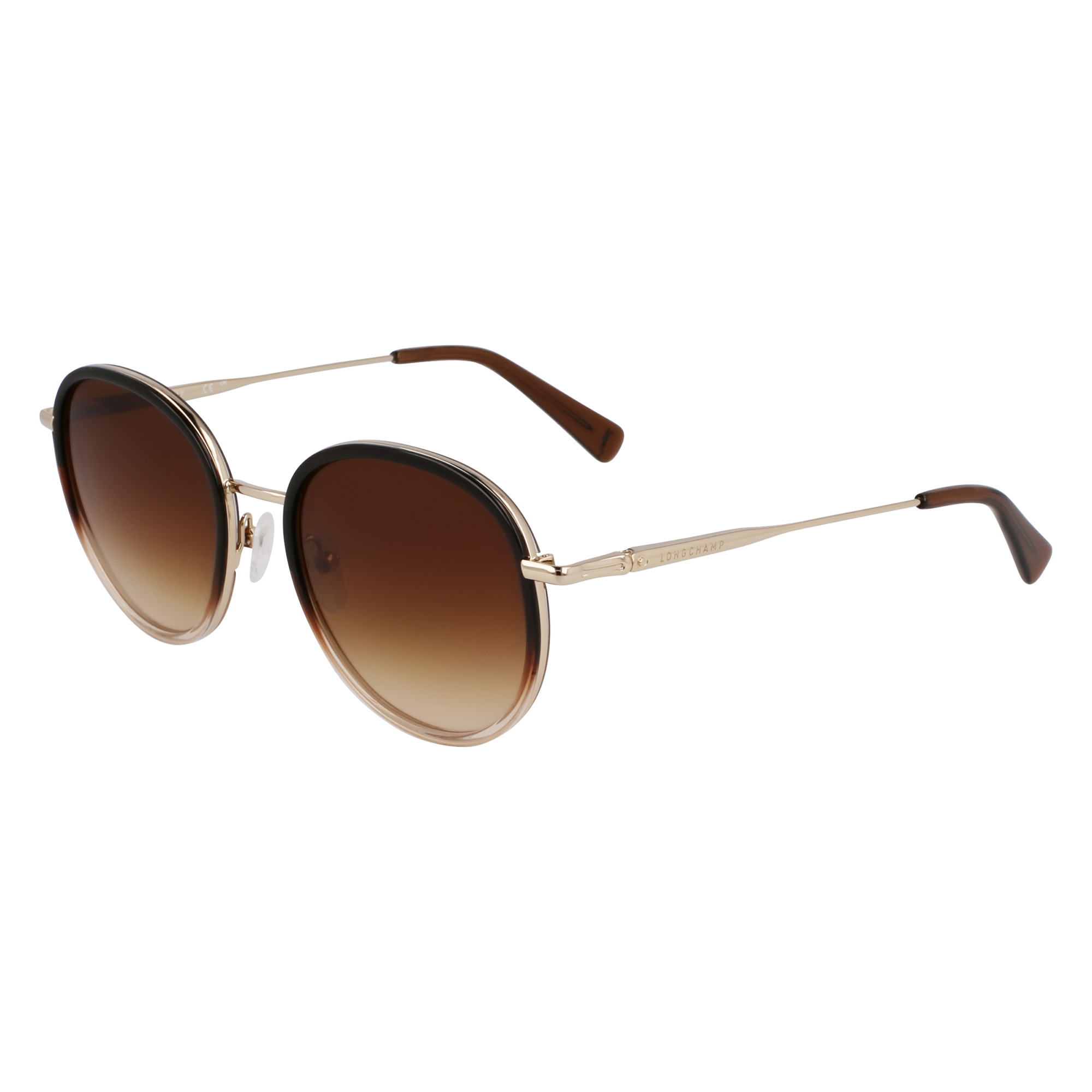 Sunglasses Gold/Brown - Metal - 2