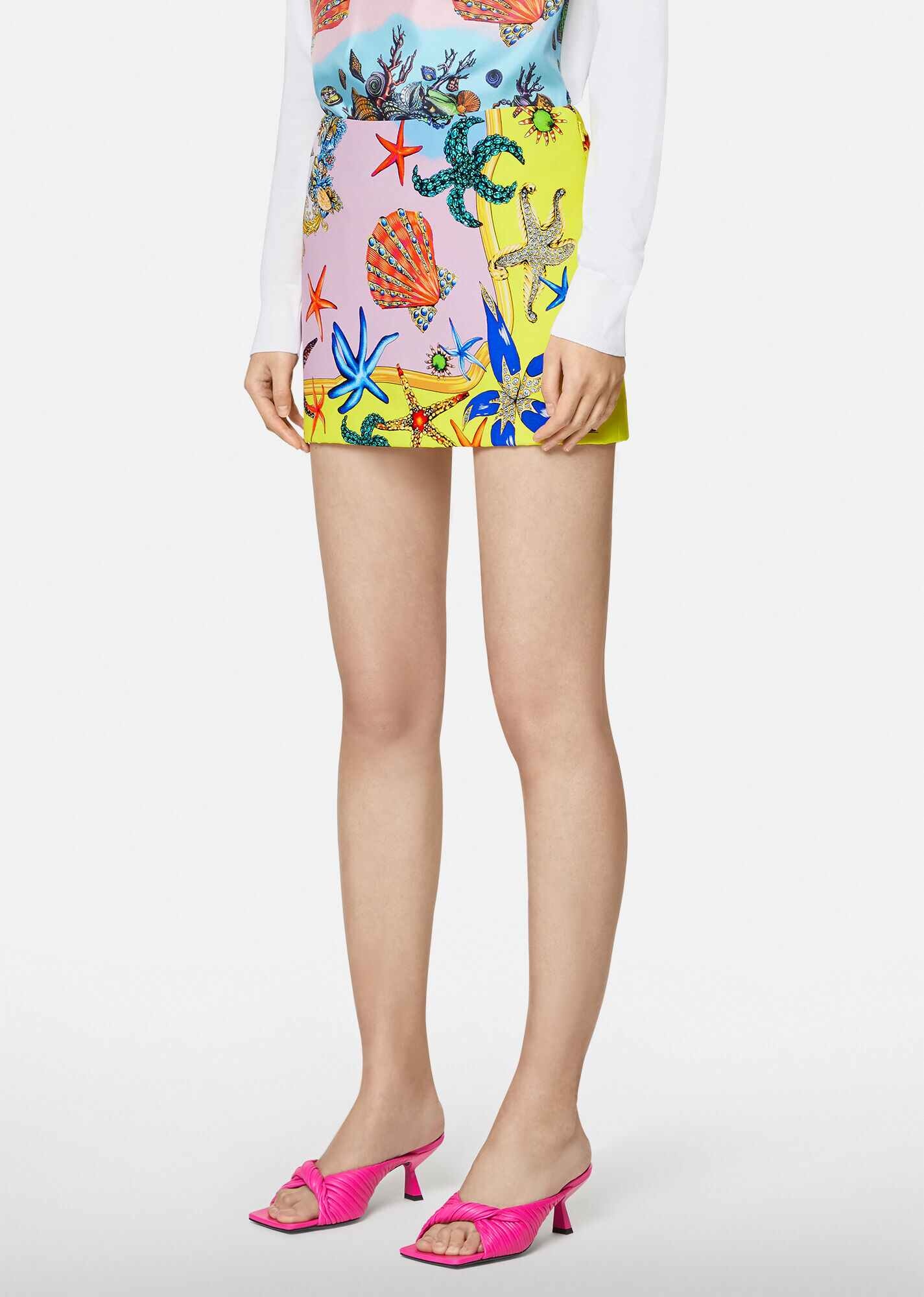 Trésor de la Mer Print Mini Skirt - 2
