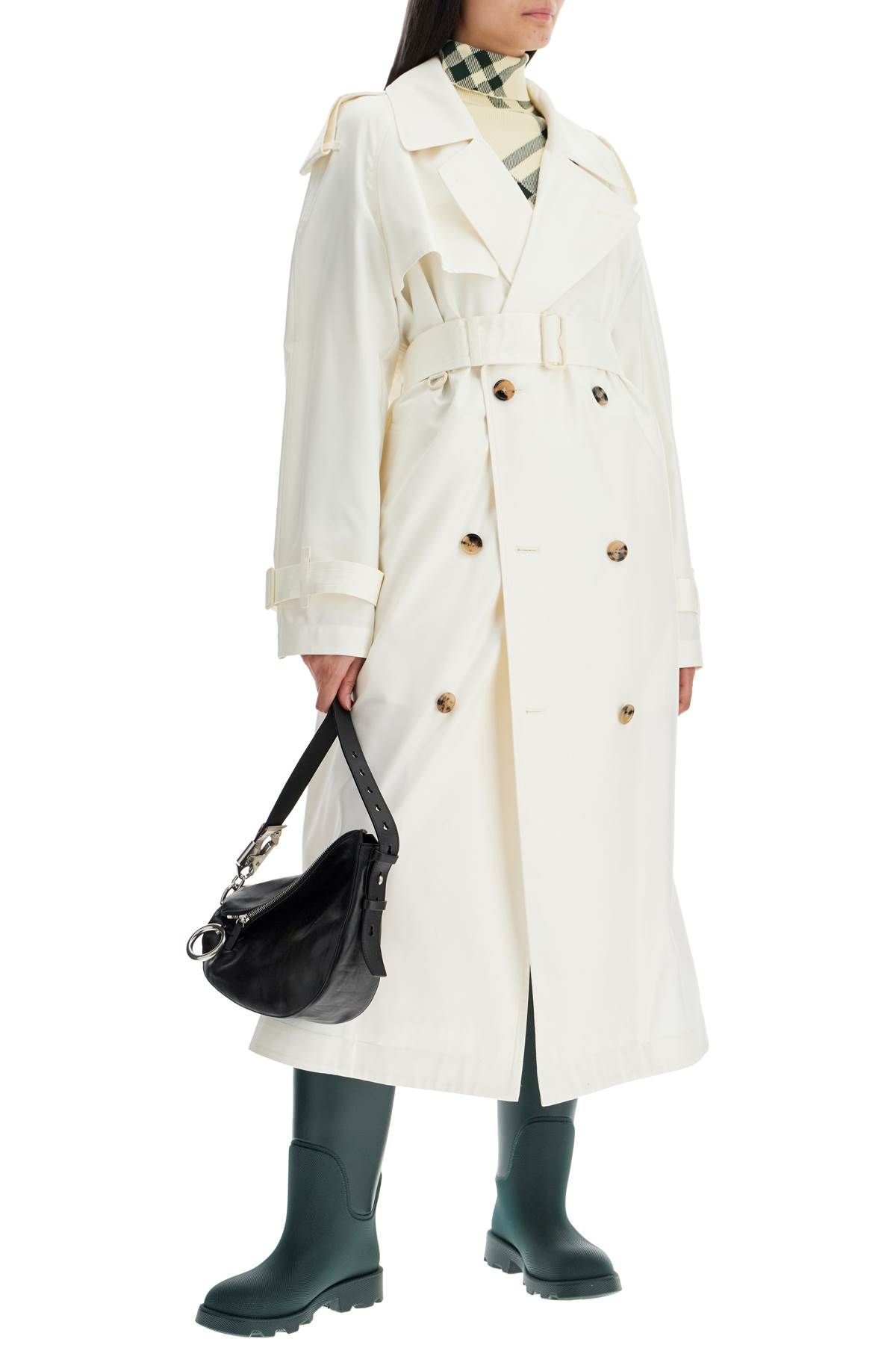 SILK TRENCH COAT - 2