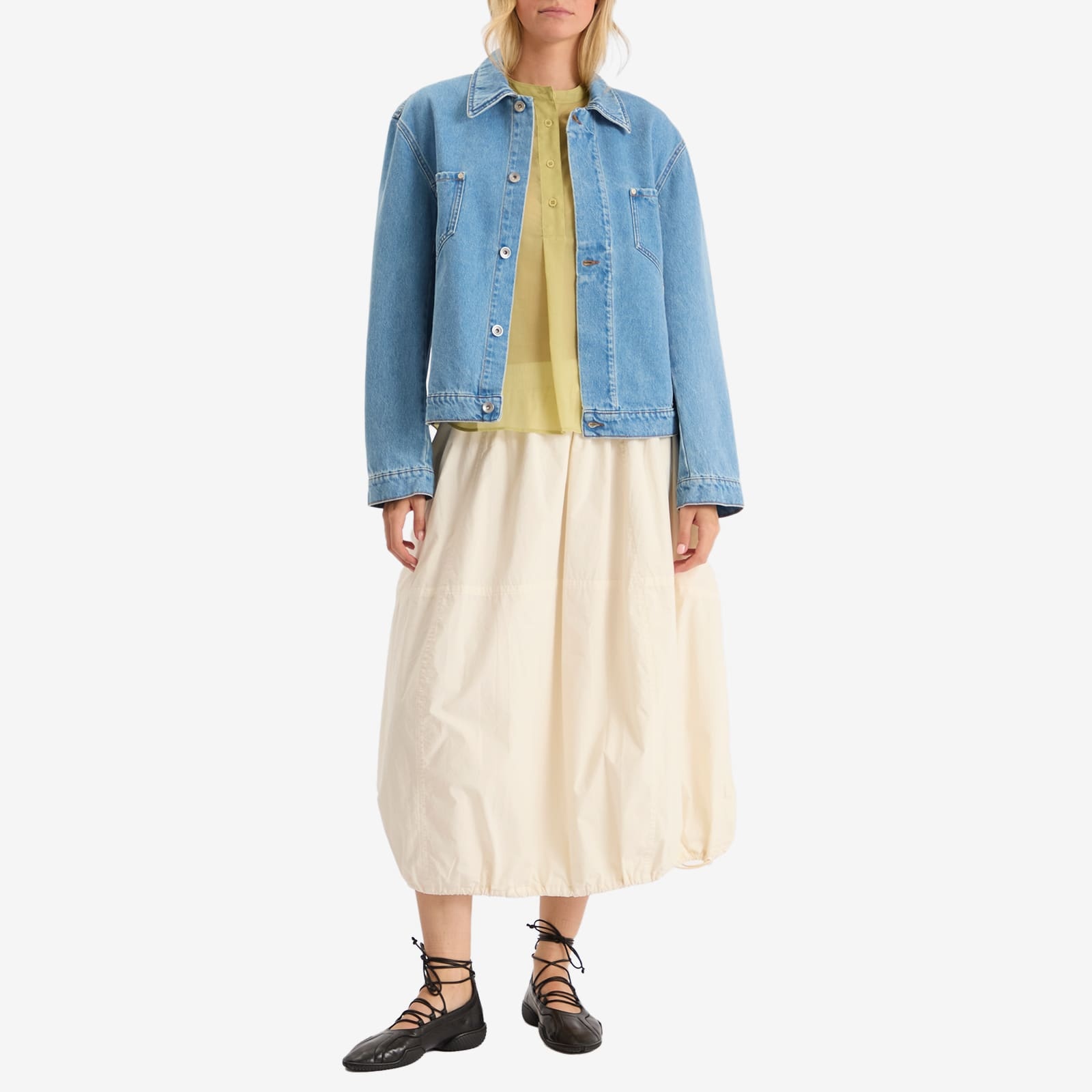 YMC Parachute Maxi Skirt - 4