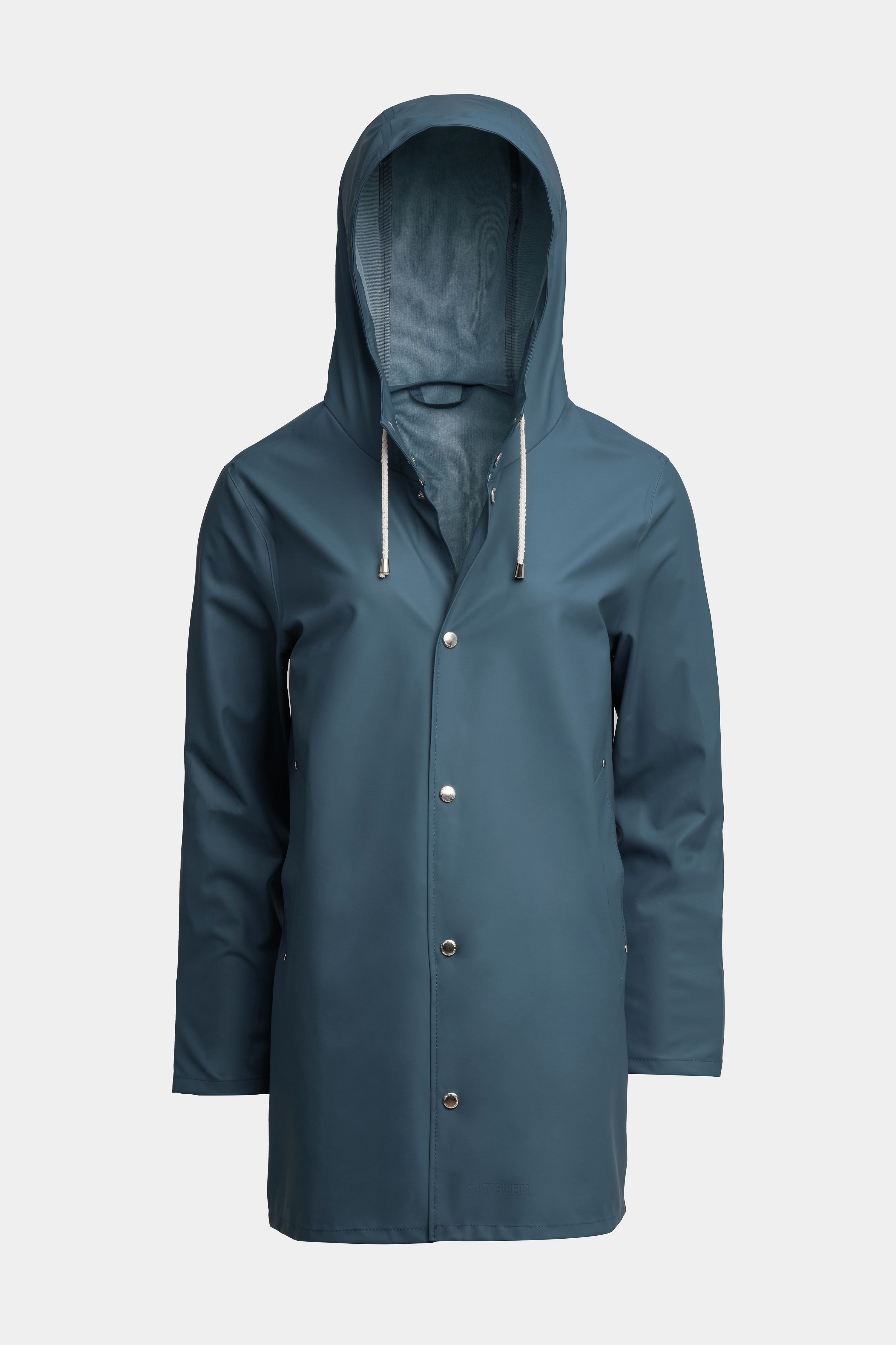 Stockholm Lightweight Raincoat Petrol blue - 3