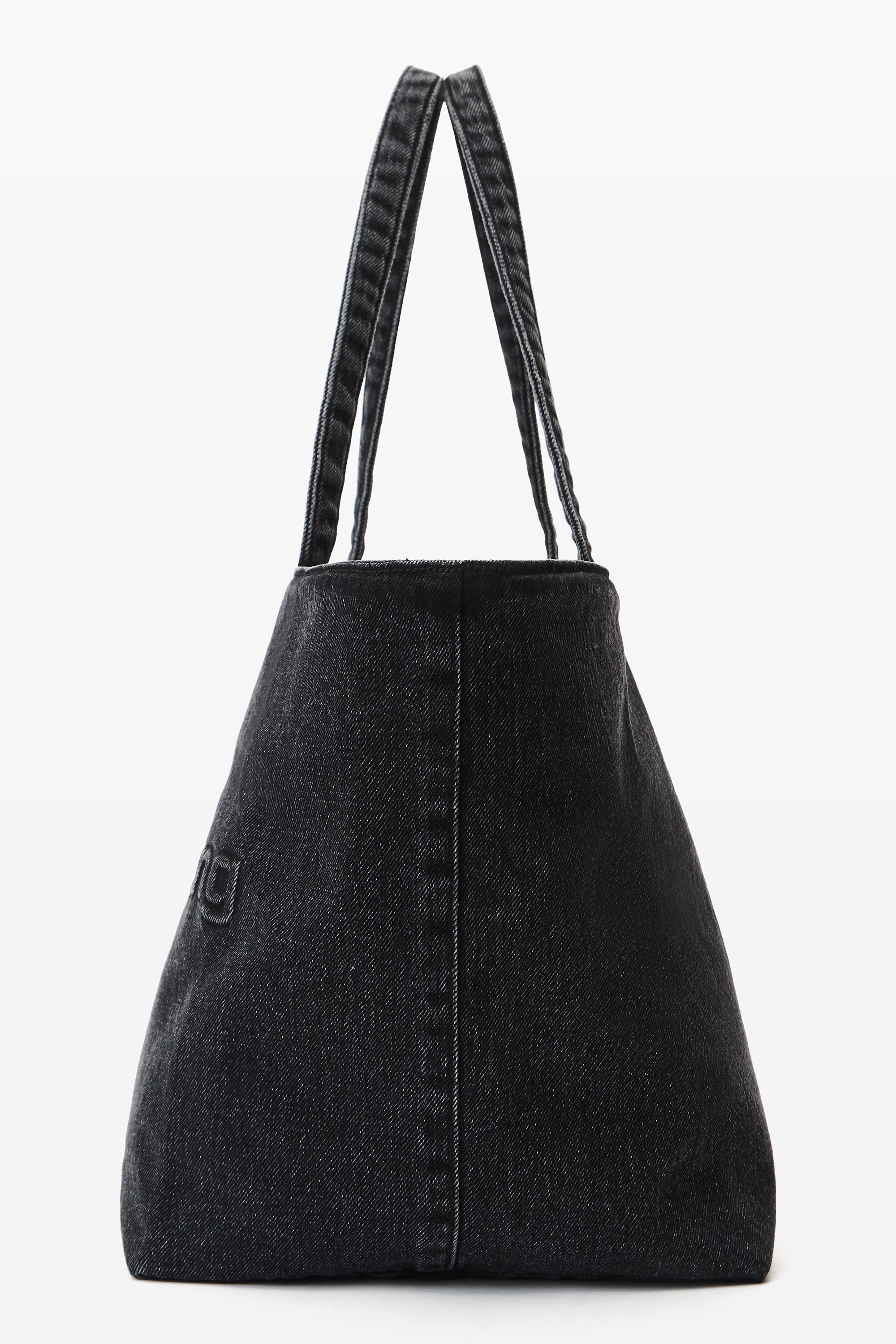 Punch Tote in Cotton Denim - 3
