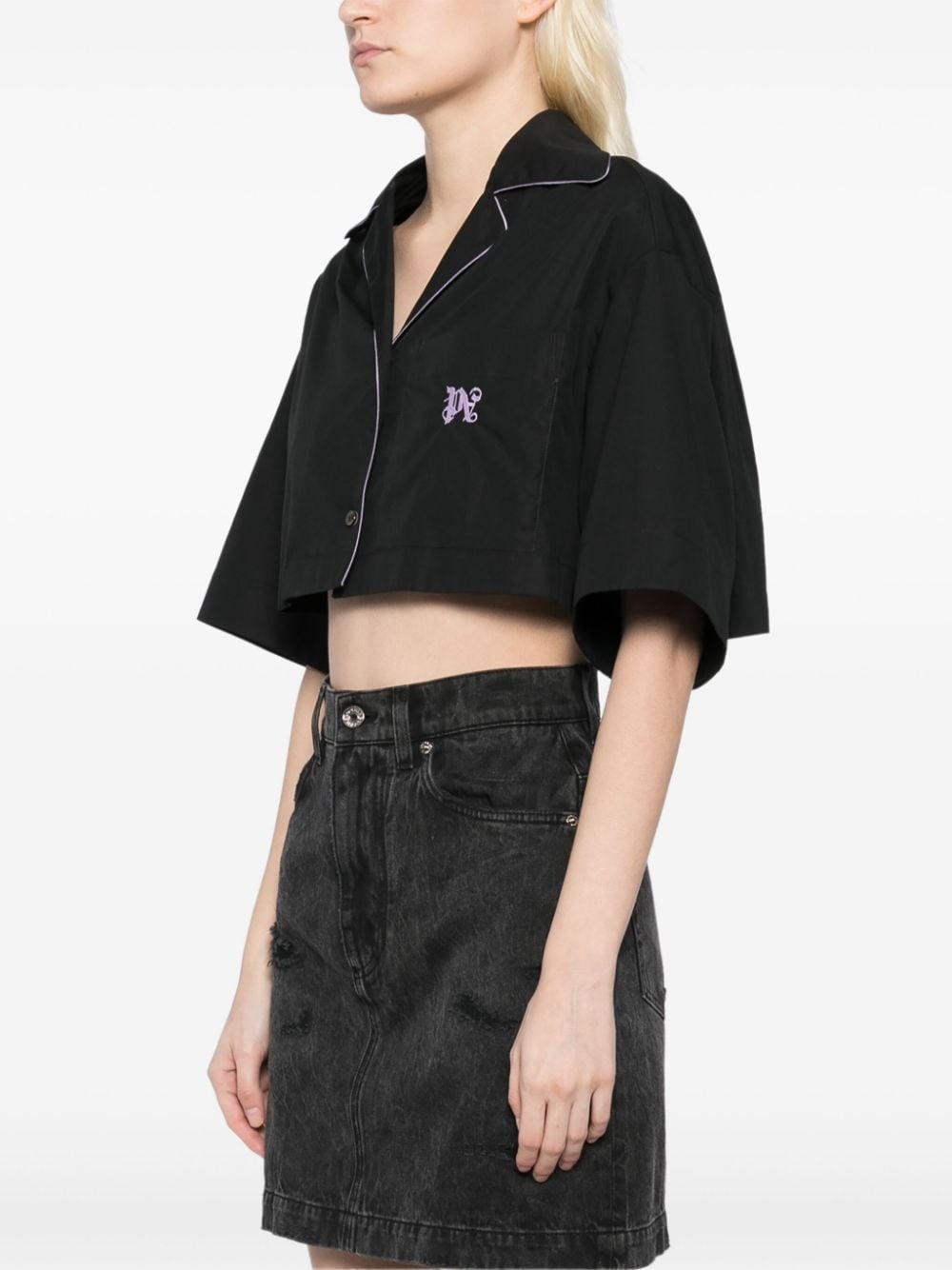 cropped shirt - 3
