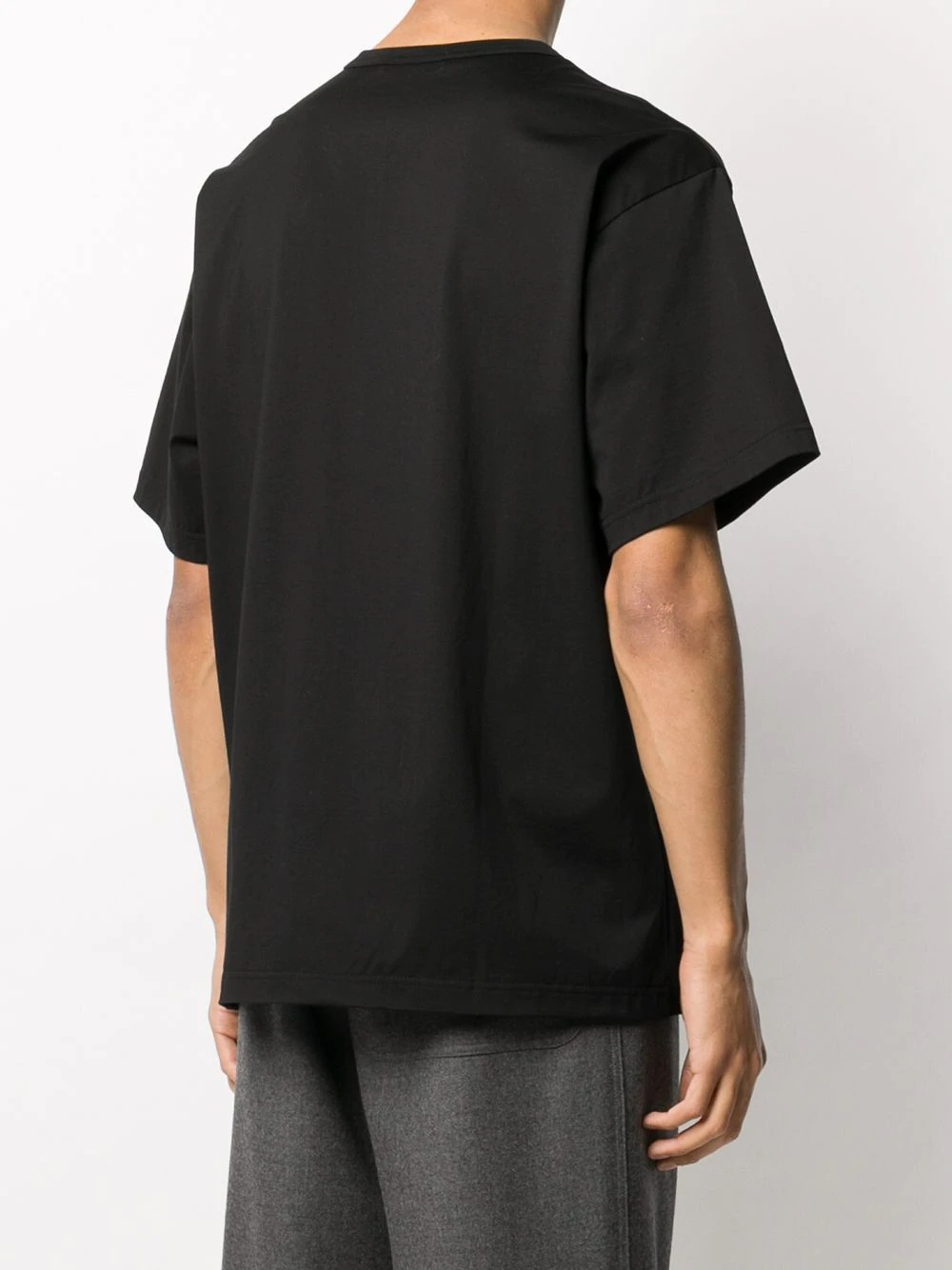 zip patch  pocket T-shirt - 4