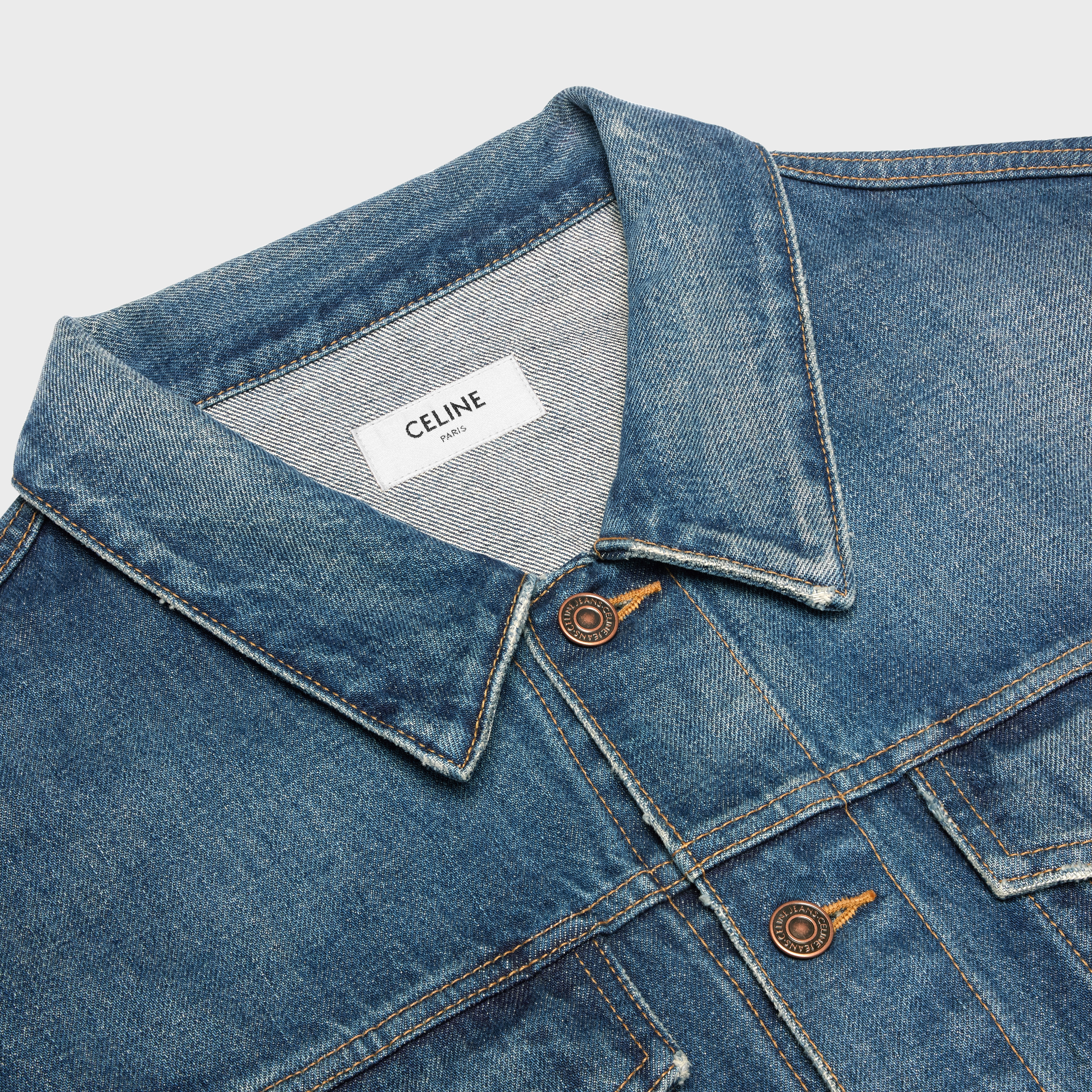 BOY DOLL JACKET IN DARK UNION WASH DENIM - 3
