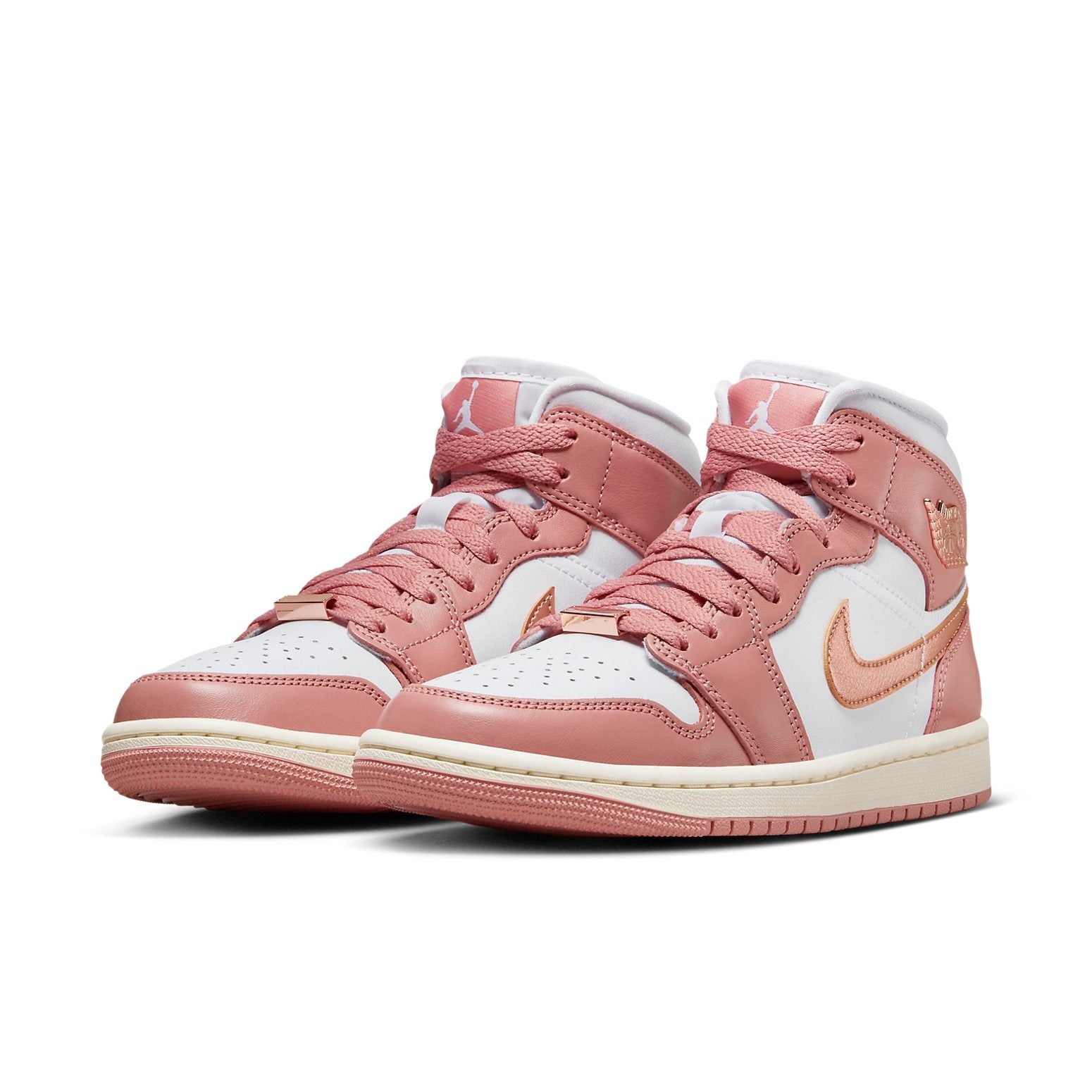 (WMNS) Air Jordan 1 Mid SE 'Red Stardust' FB9892-670 - 3