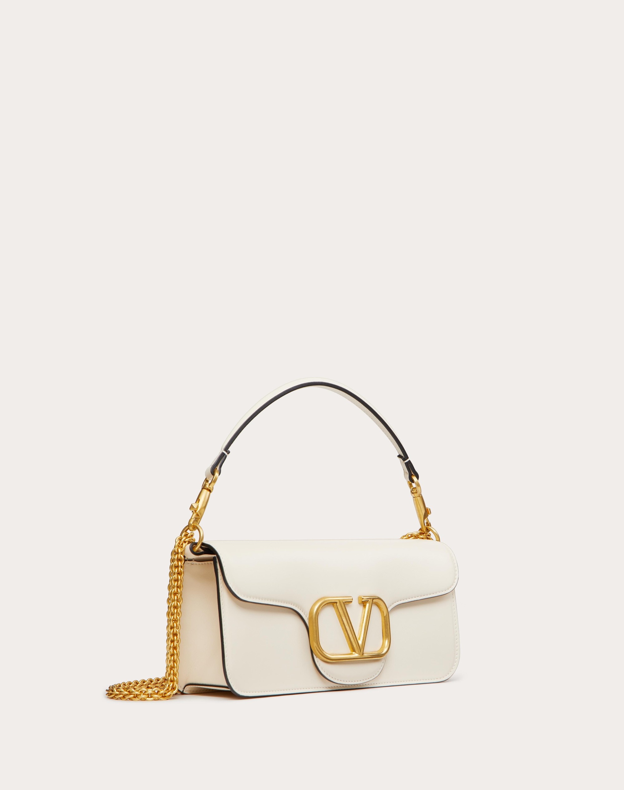 VALENTINO GARAVANI LOCÒ CALFSKIN SHOULDER BAG - 3