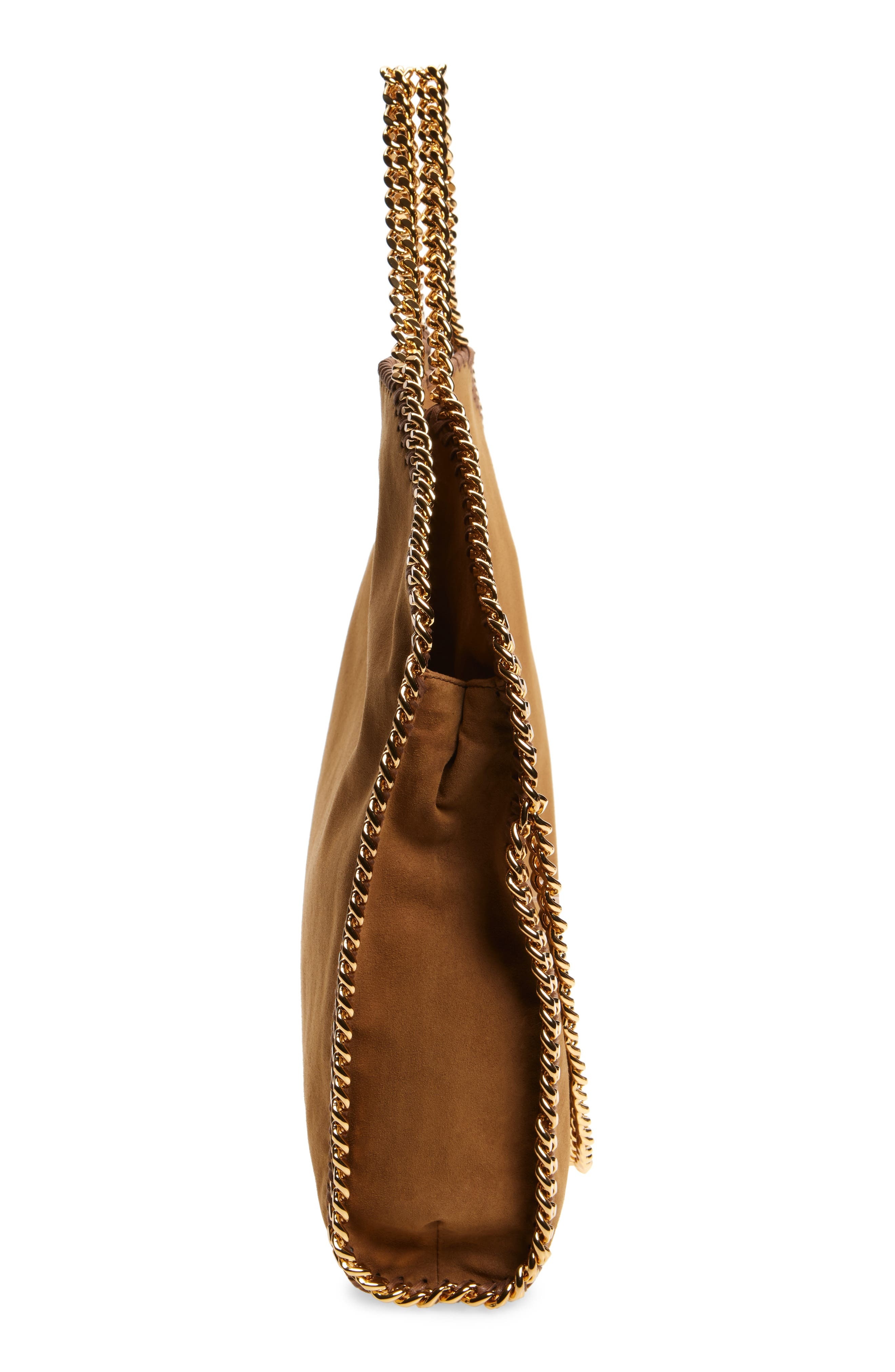 Stella McCartney Falabella Faux Suede Tote in Brandy at Nordstrom - 6