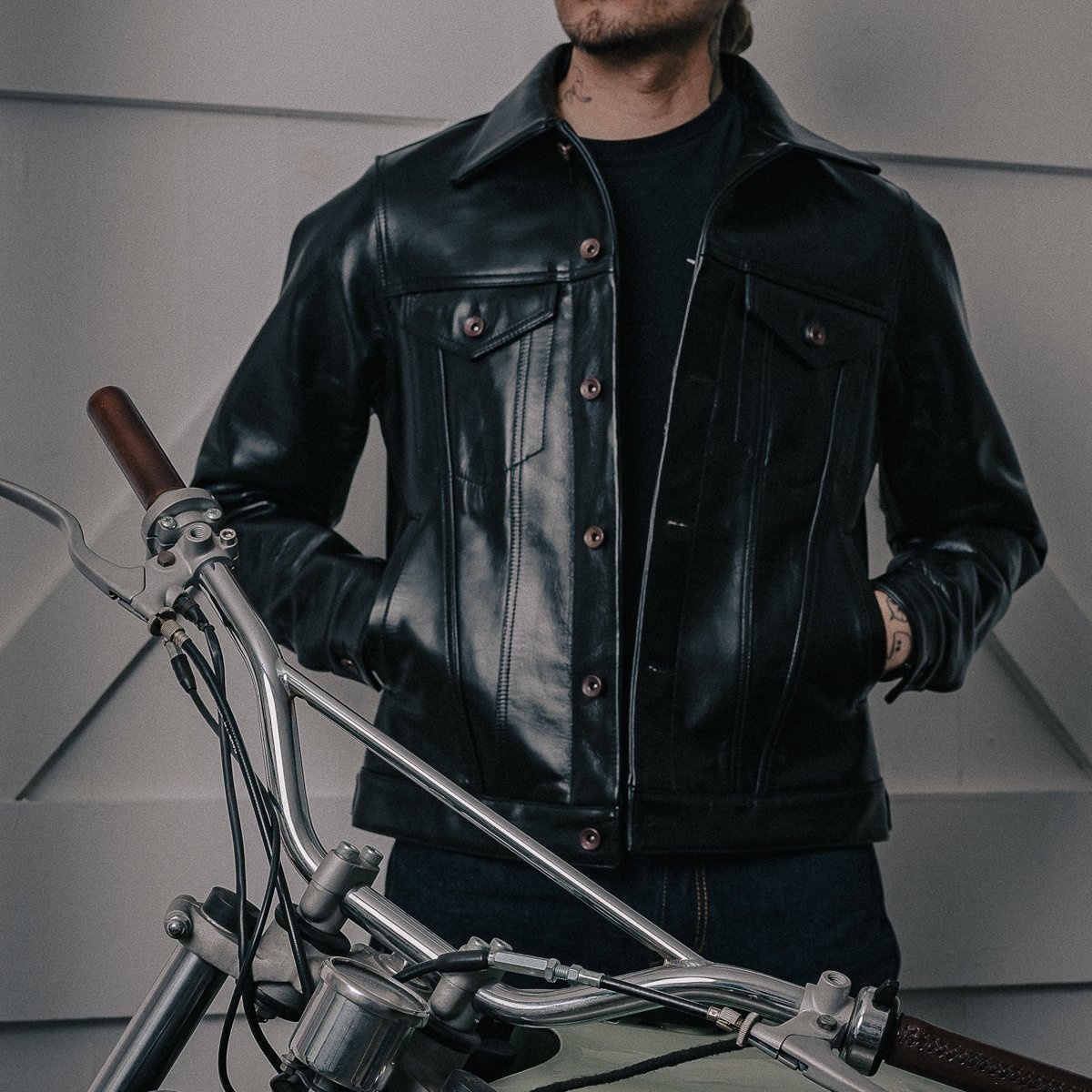Iron Heart IHJ-64-BLK Japanese Horsehide Modified Type III