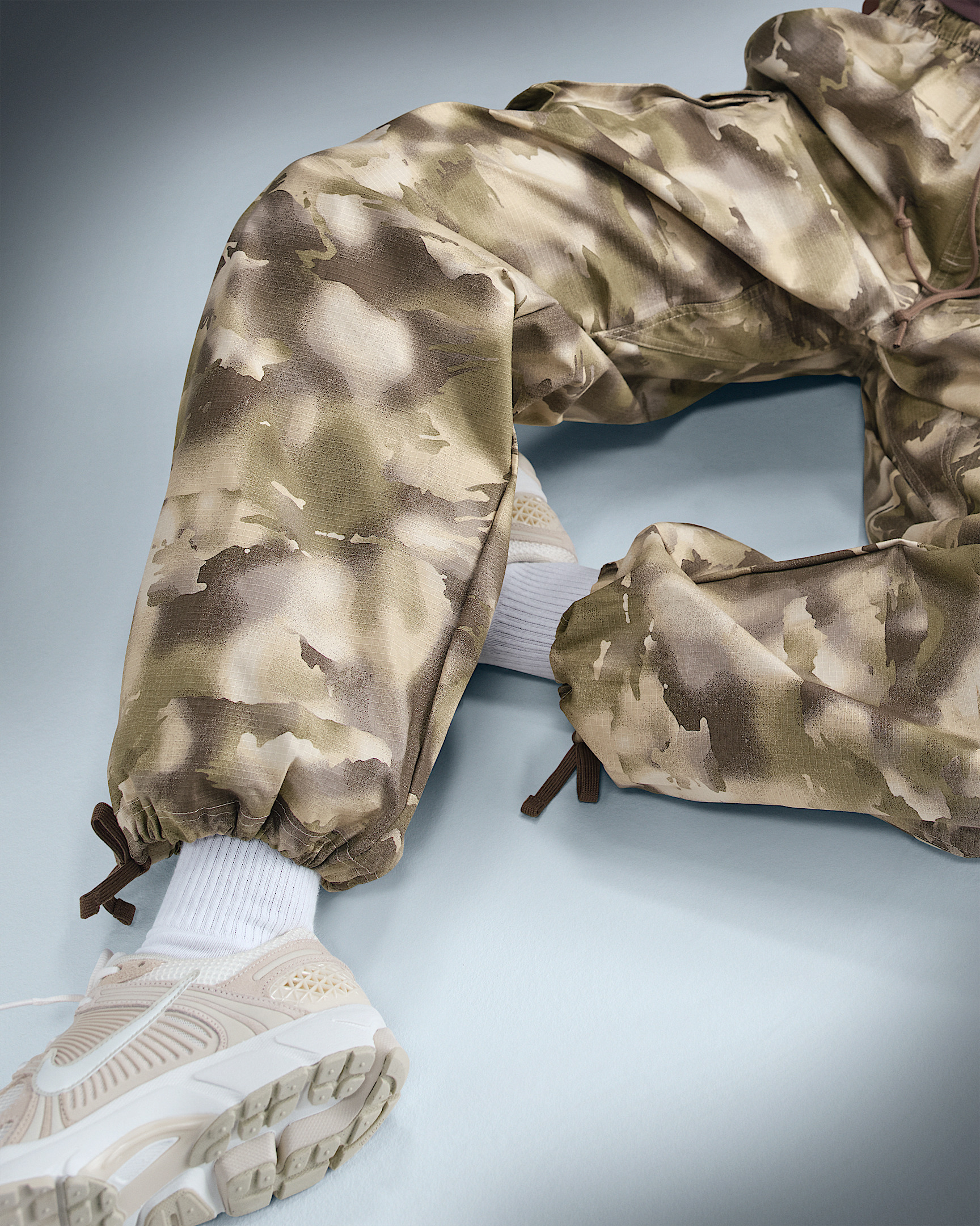 Nike Sportswear Women's Mid-Rise Oversized Camo Cargo Pants - 5