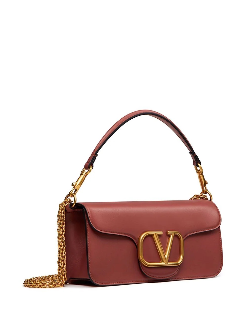 VLogo chain shoulder bag - 4