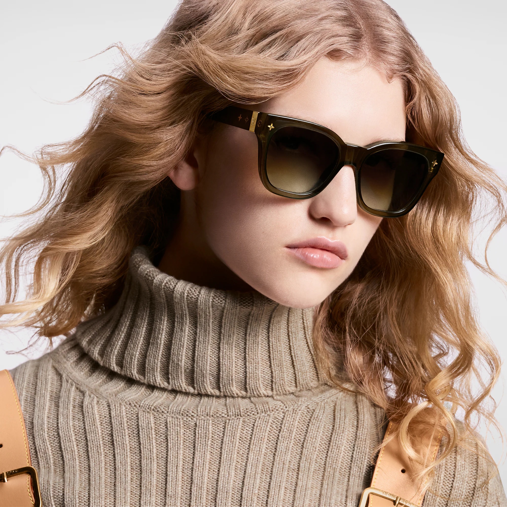 My Monogram Crystal Square Sunglasses - 5