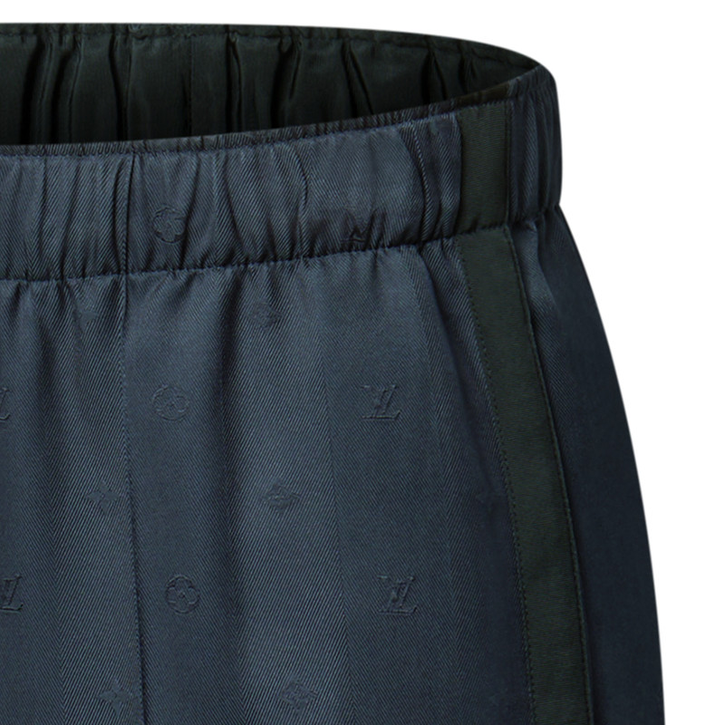 Louis Vuitton Monogram Silk Blend Pajama Pants outlook