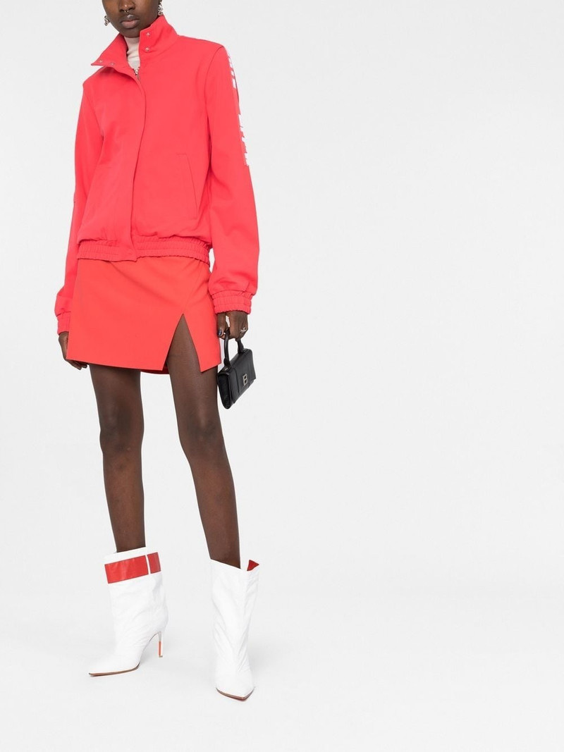 Off-White logo strap lightweight jacket outlook
