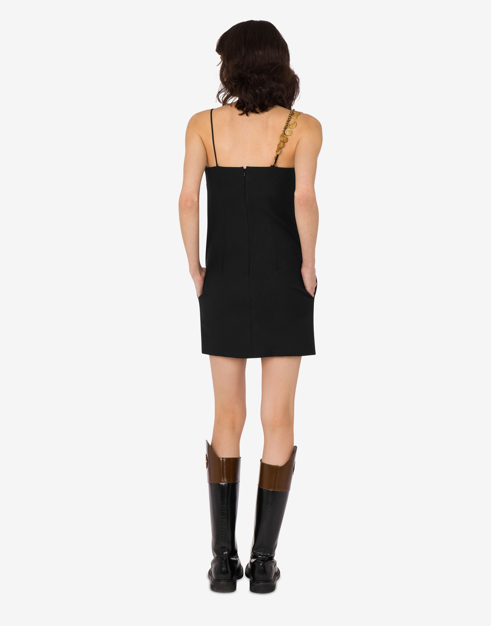 WOOL CLOTH DRESS - 2