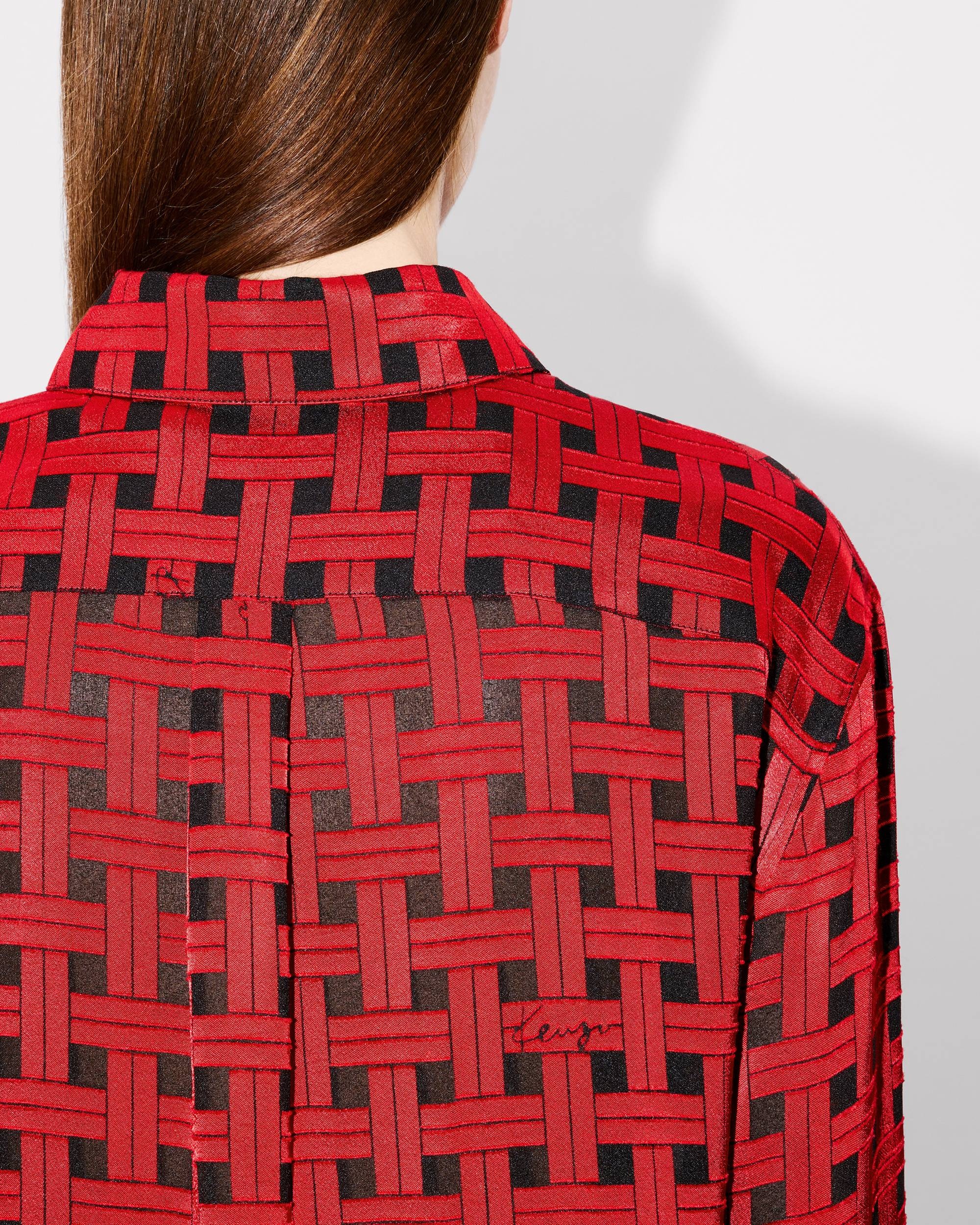'KENZO Weave' oversized shirt - 7