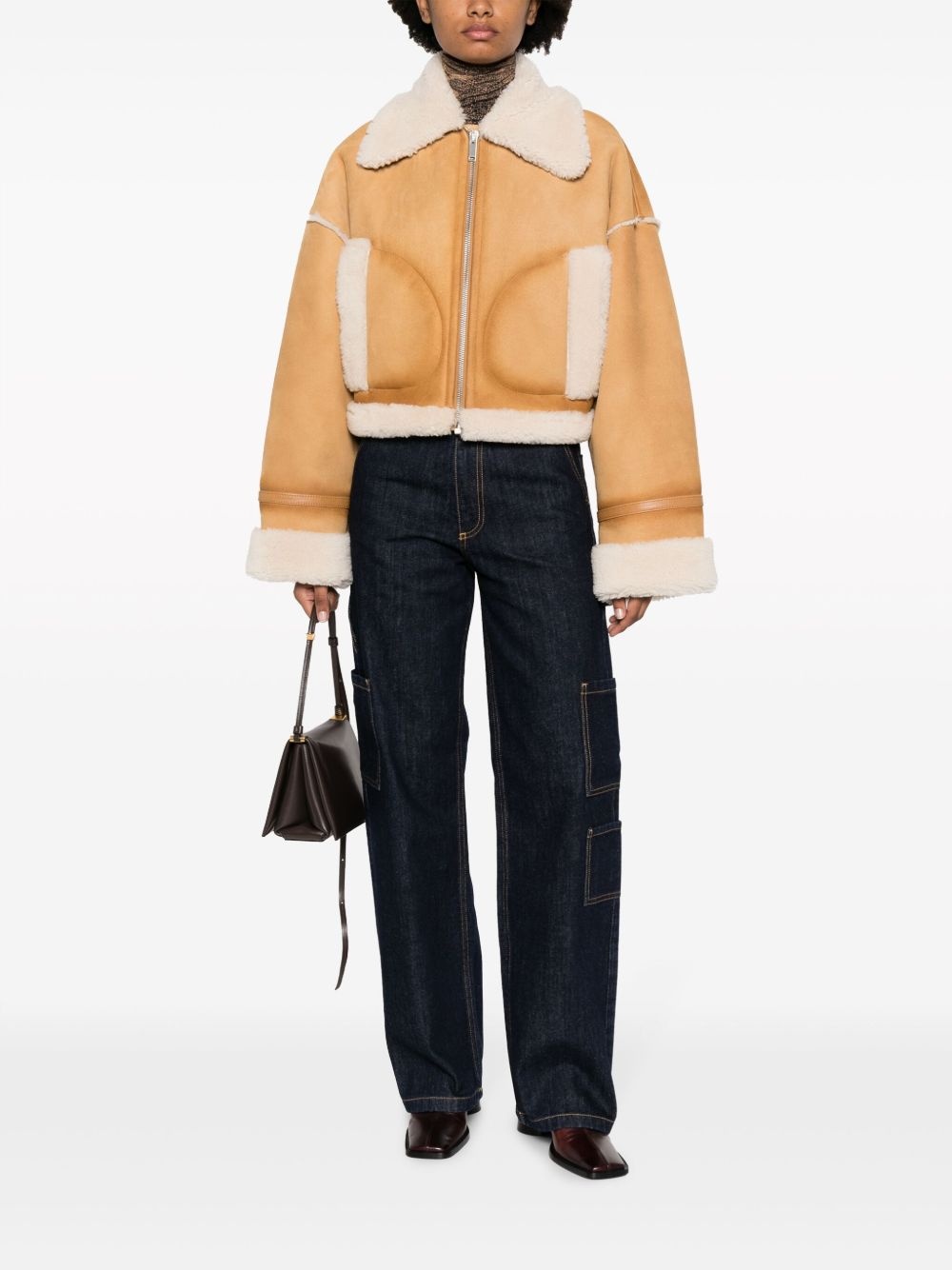 high-rise straight-leg jeans - 2