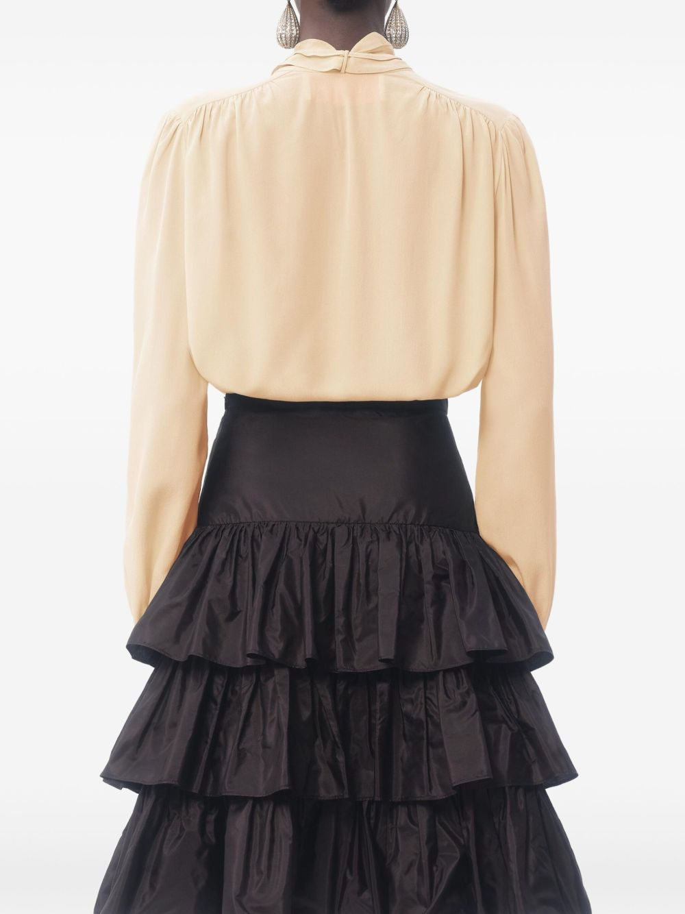silk blouse - 5