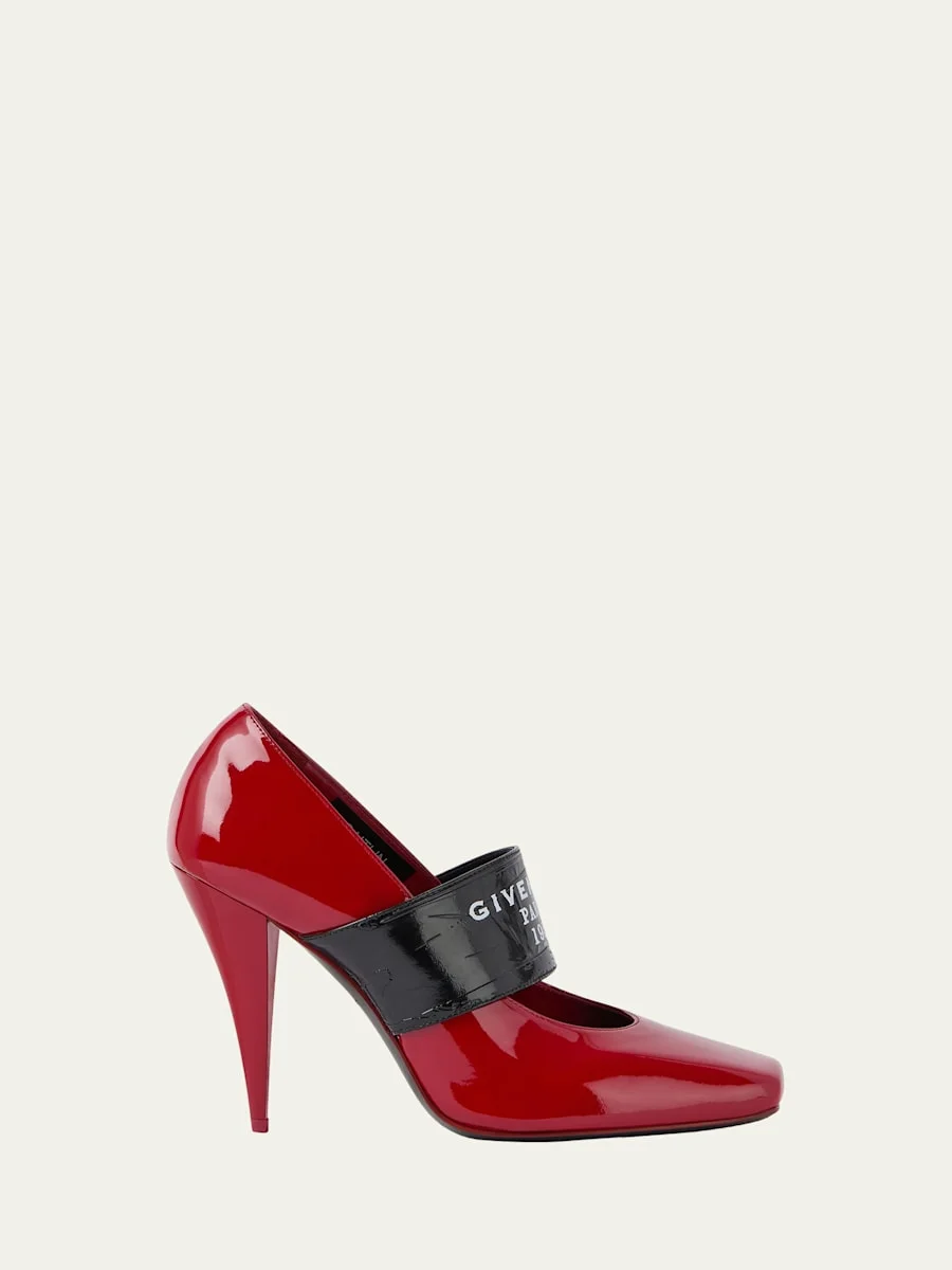 Label Patent Leather Pumps - 1