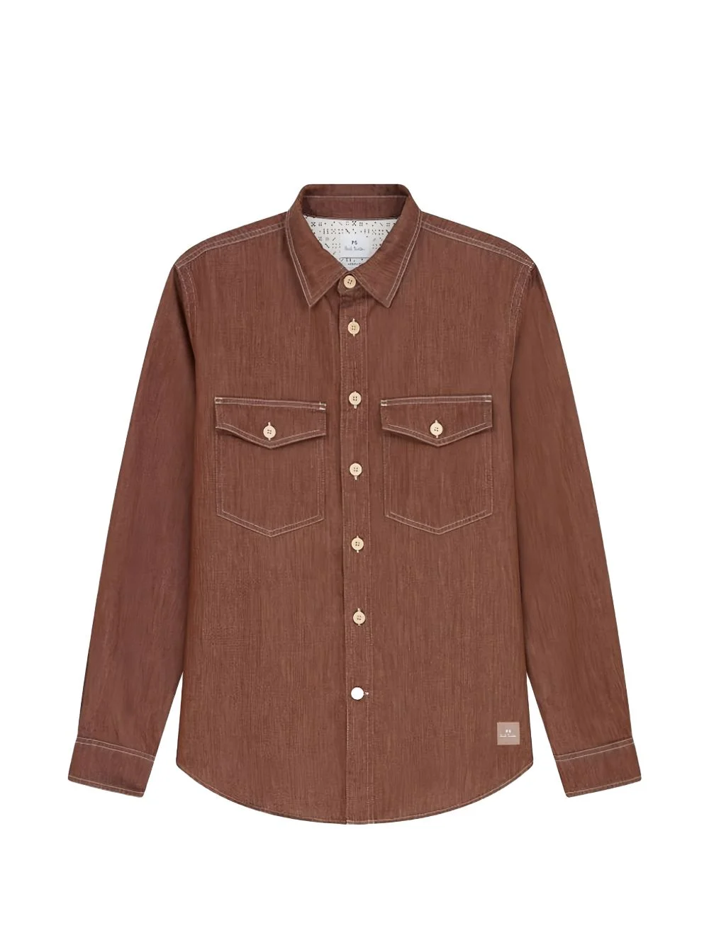 buttoned pocket shirt - 1