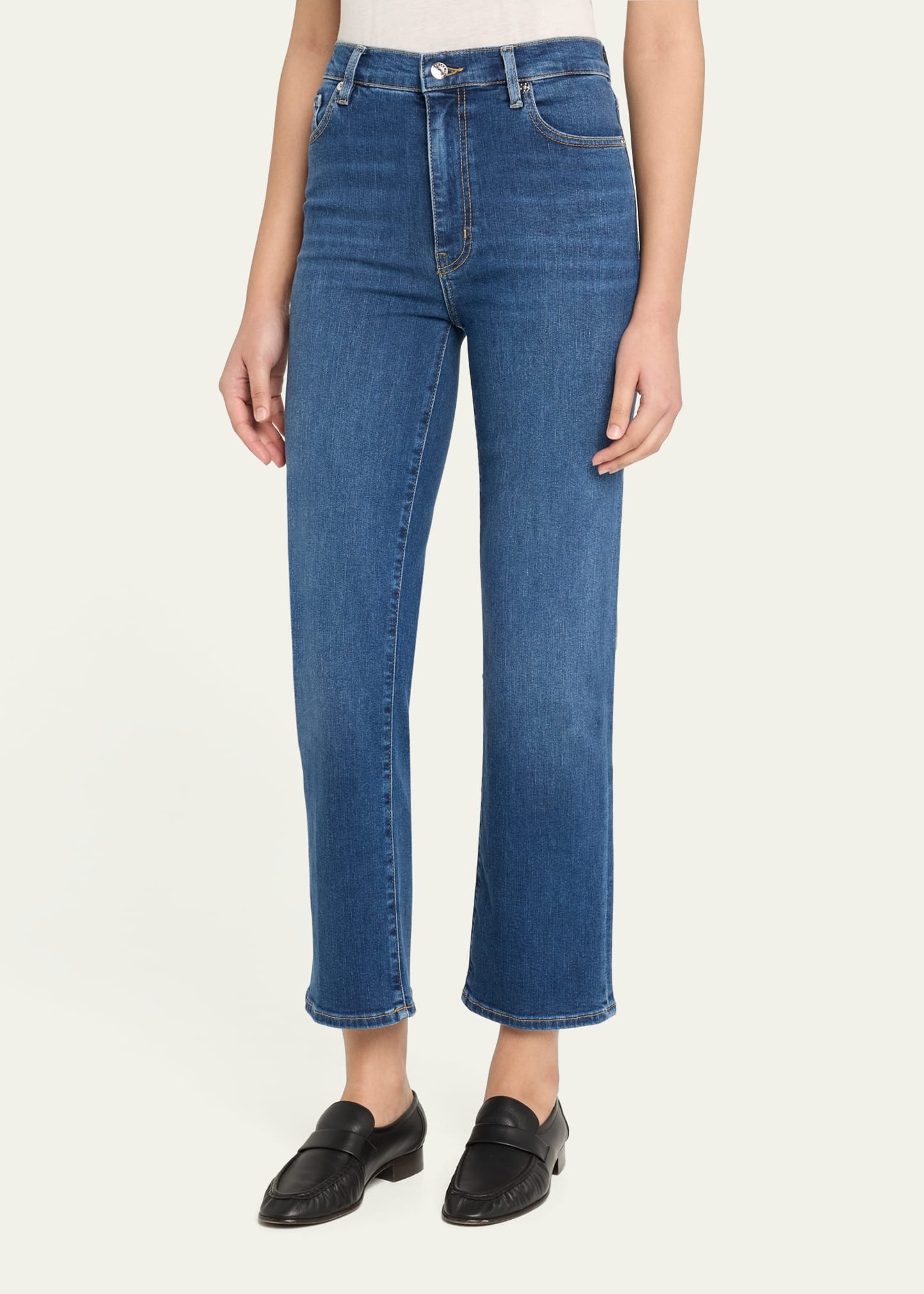 Le Sleek Straight Jeans - 4