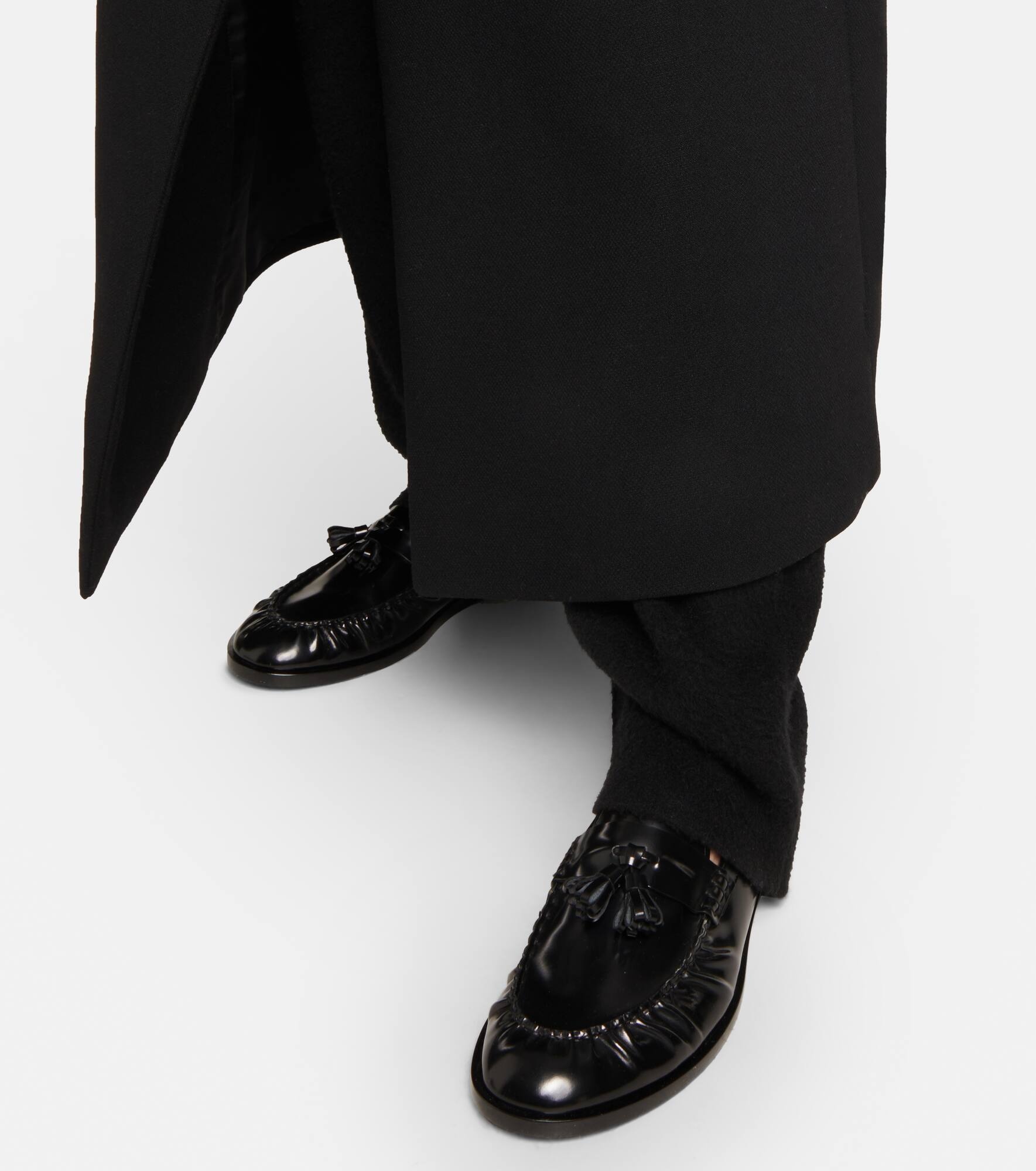 Patent leather loafers - 4