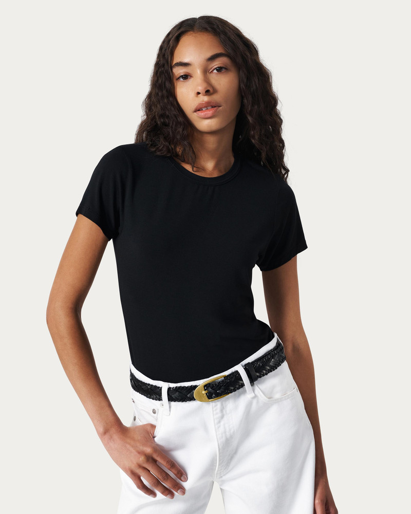 rag & bone Gemma Woven Leather Belt outlook
