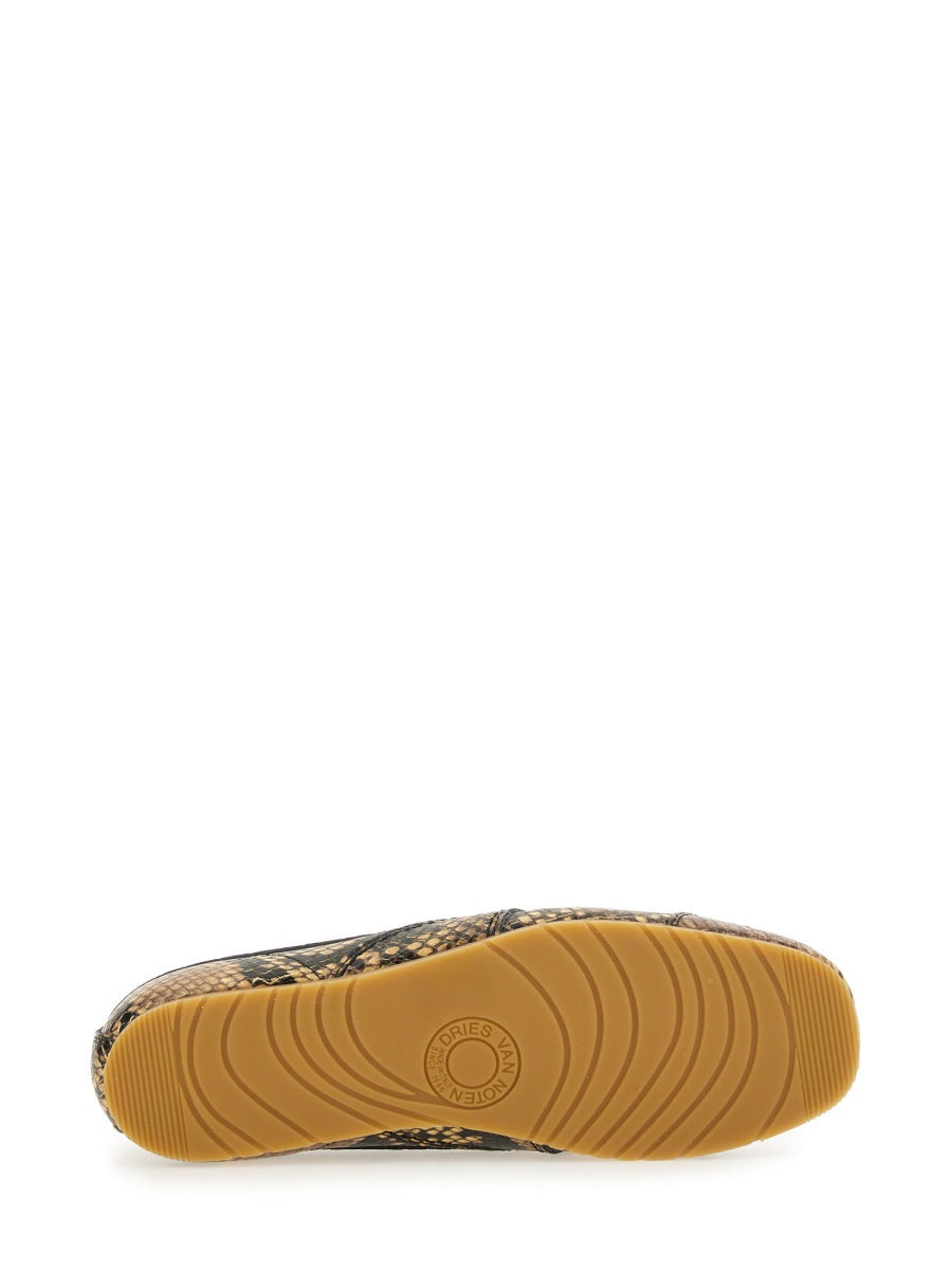 Dries Van Noten Women Leather Sneaker - 5
