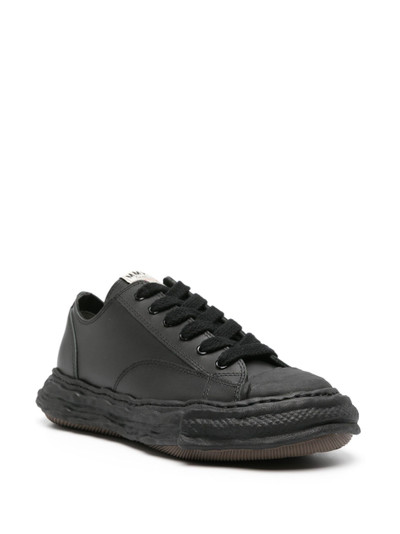 Maison MIHARAYASUHIRO Black Peterson 23 Original Sole Leather Sneakers outlook
