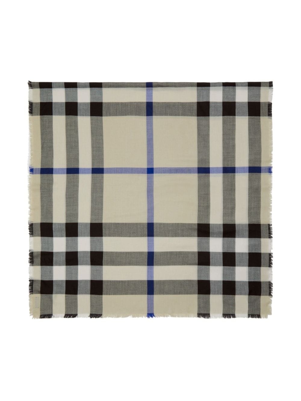 House Check cashmere-blend scarf - 2