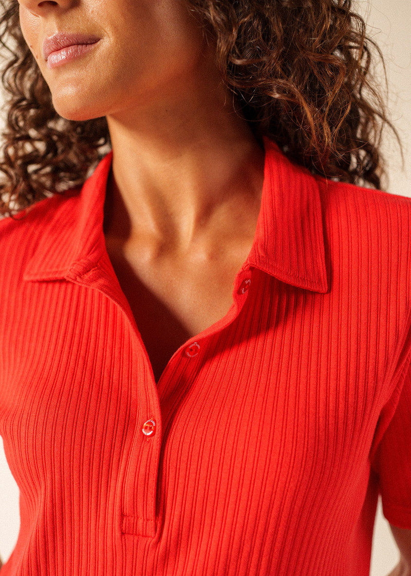 ROMY Knit Polo 6