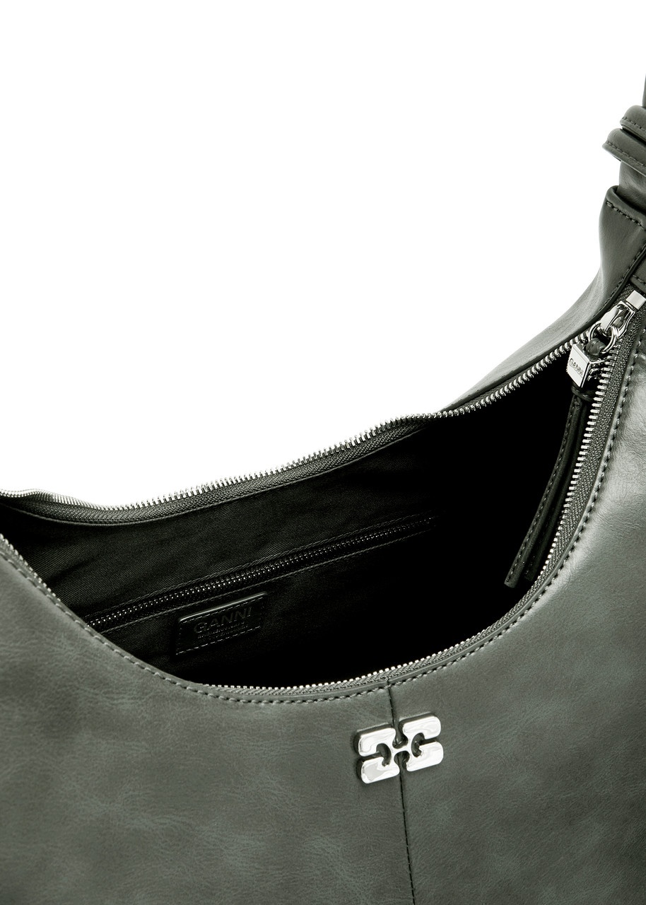 Ganni Bou Medium Leather Hobo bag - 4
