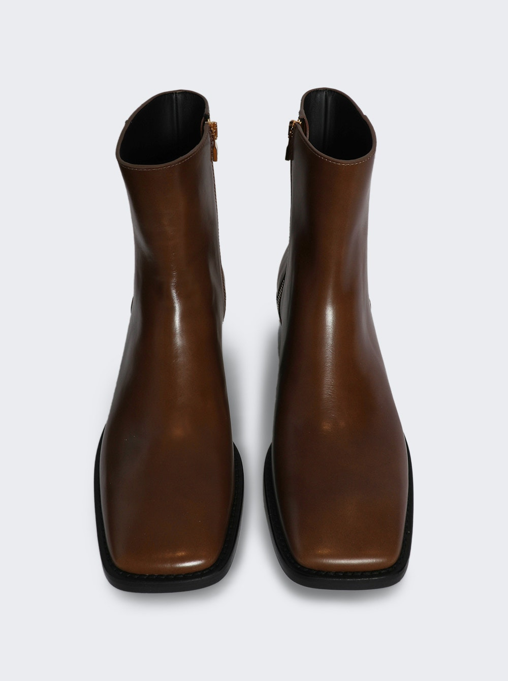 Ma Metallic Heel Boot Darl Brown - 5