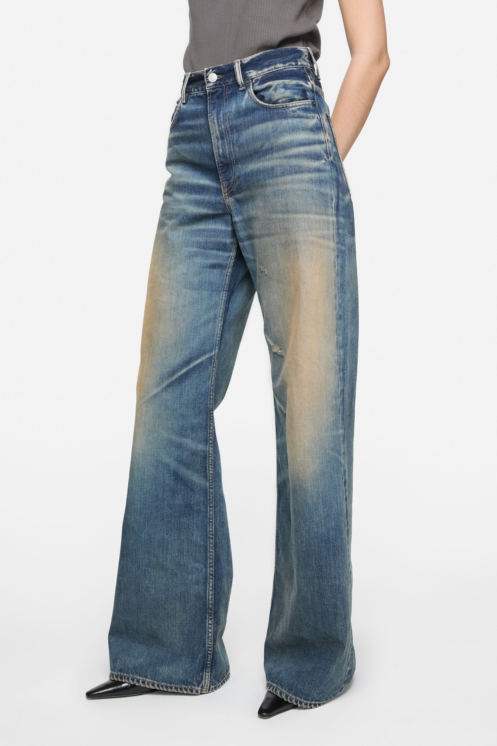 Relaxed fit jeans - 2022F - Dark Blue - 4