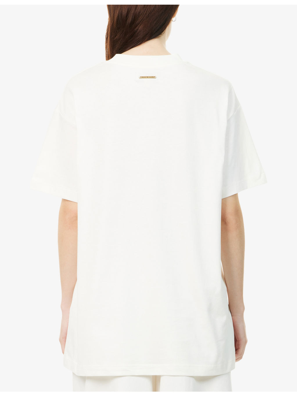 Barbour x FARM Rio Maria Clara Cotton-Jersey T-Shirt - 4