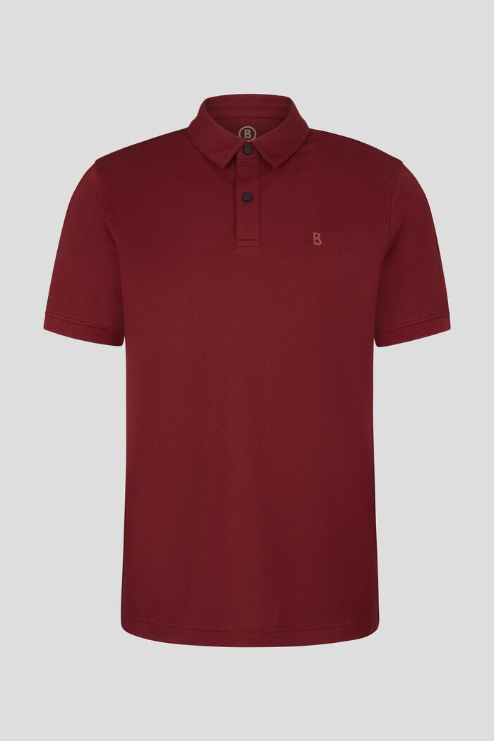 Timo Polo shirt in Wine red - 1