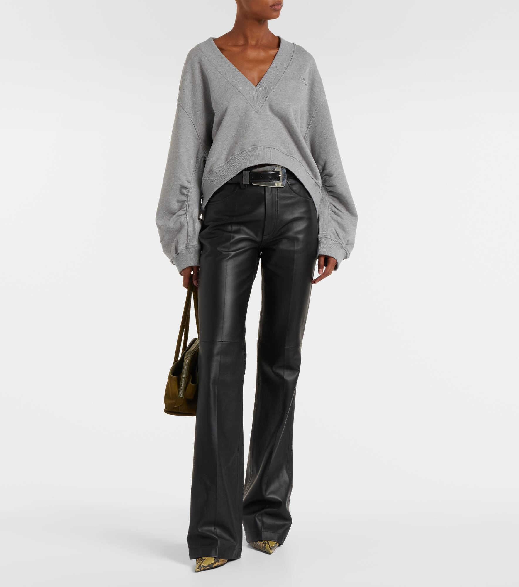Cotton fleece sweatshirt - 2
