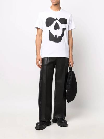 Comme des Garçons Homme Plus face-print t-shirt outlook