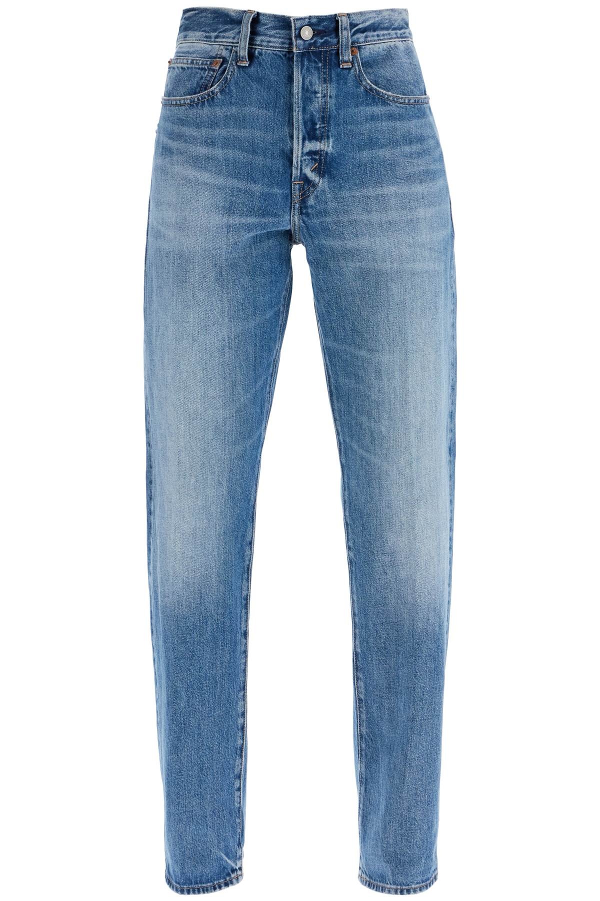 Polo Ralph Lauren - Polo Ralph Lauren light blue high-waisted straight women's jeans - 1