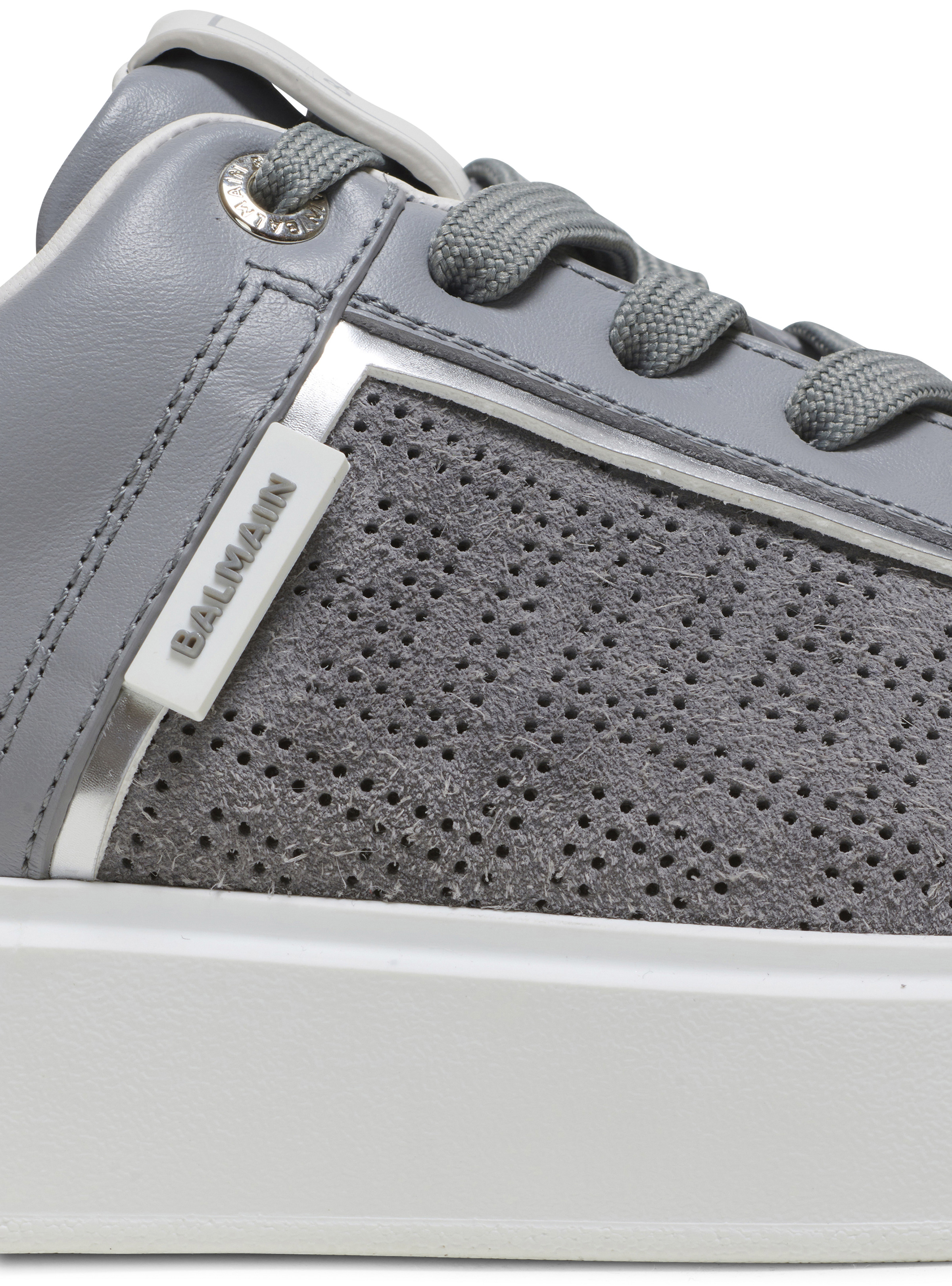 B-Court trainers in perforated monogrammed leather - 7