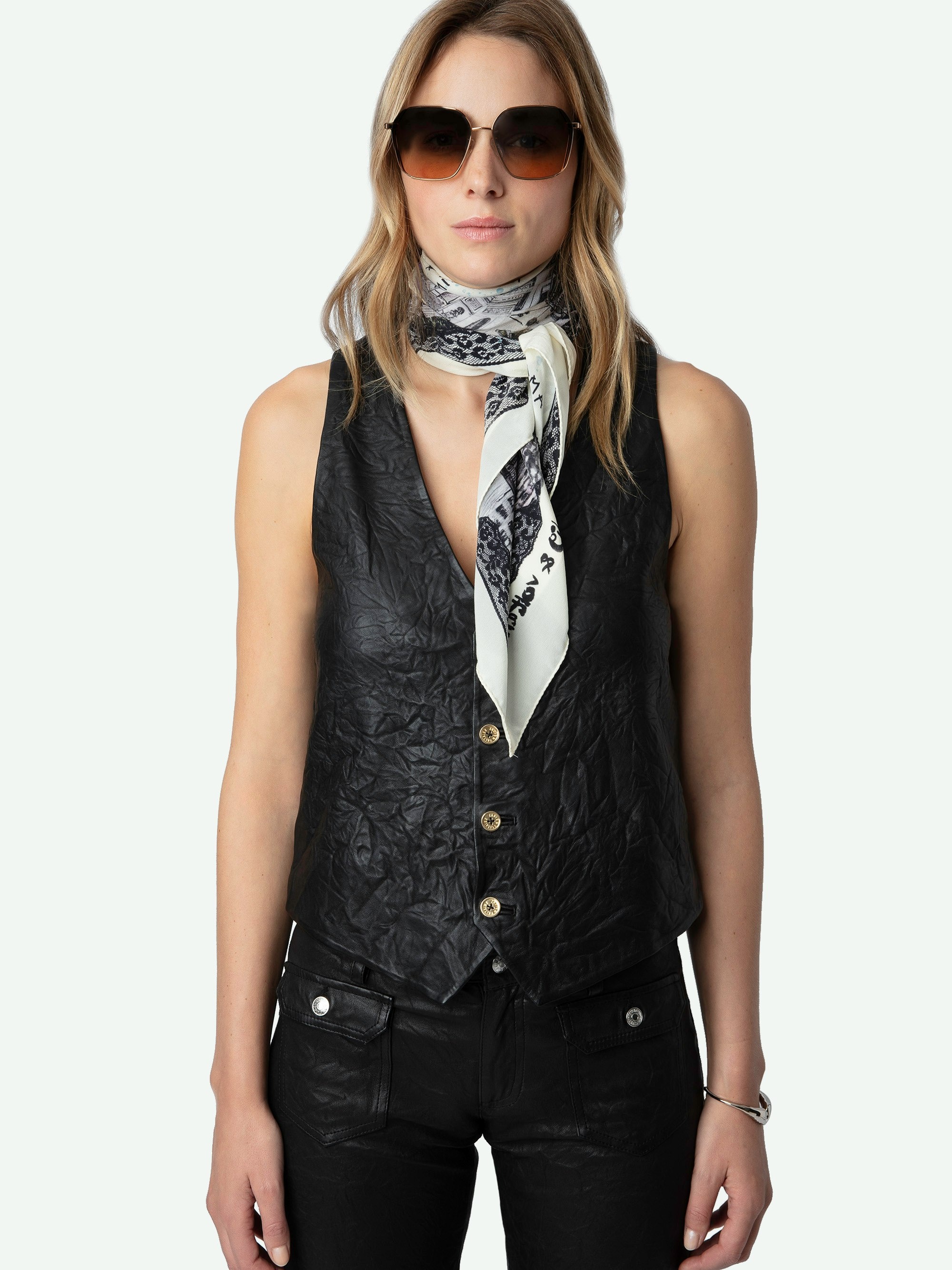 Blondie Silk Scarf - 6