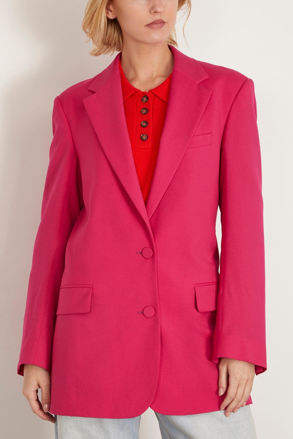 Basti Jacket in Fuchsia - 3
