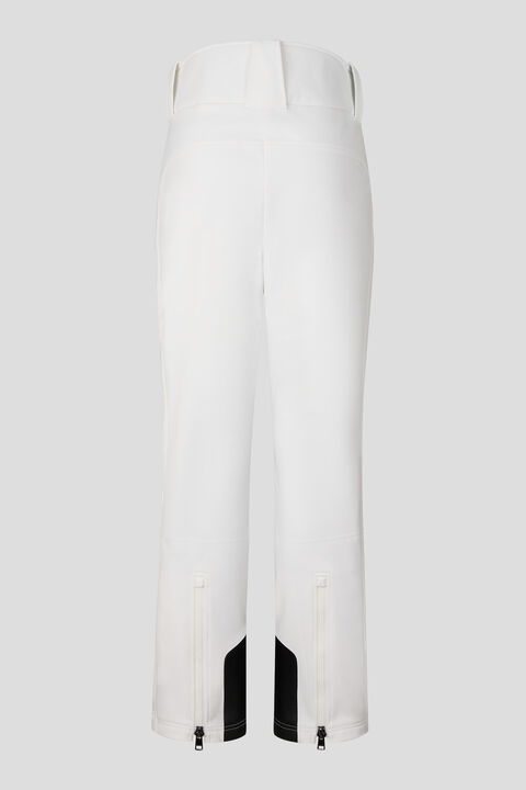 Hazel Softshell ski pants in White - 6
