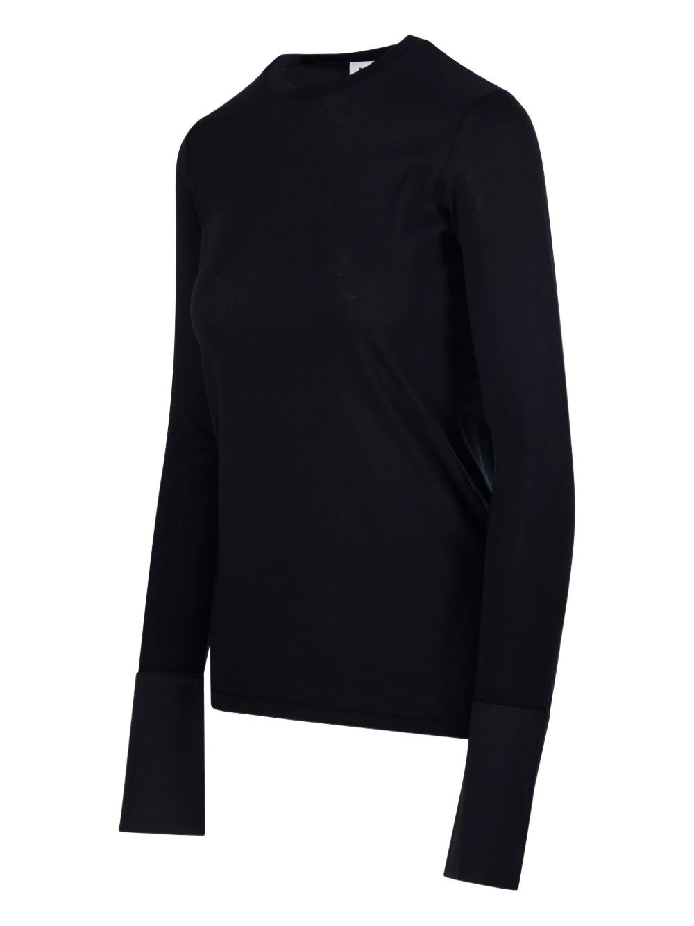 cuff detail long-sleeve top - 3