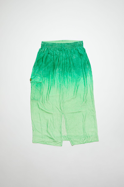 Acne Studios Midi skirt - Jade green outlook